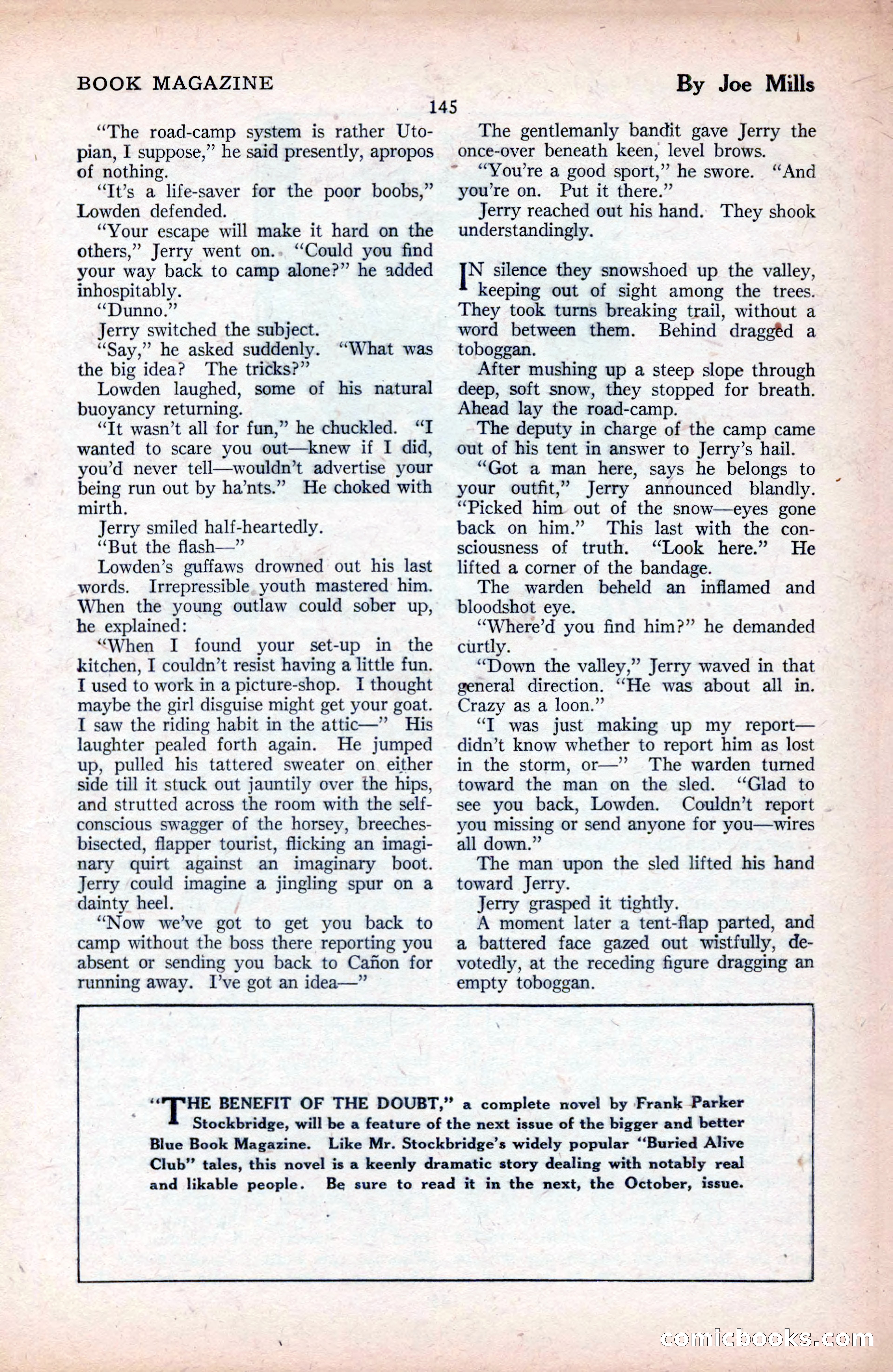 The Blue Book Magazine, September 1925 — page 147 of 208