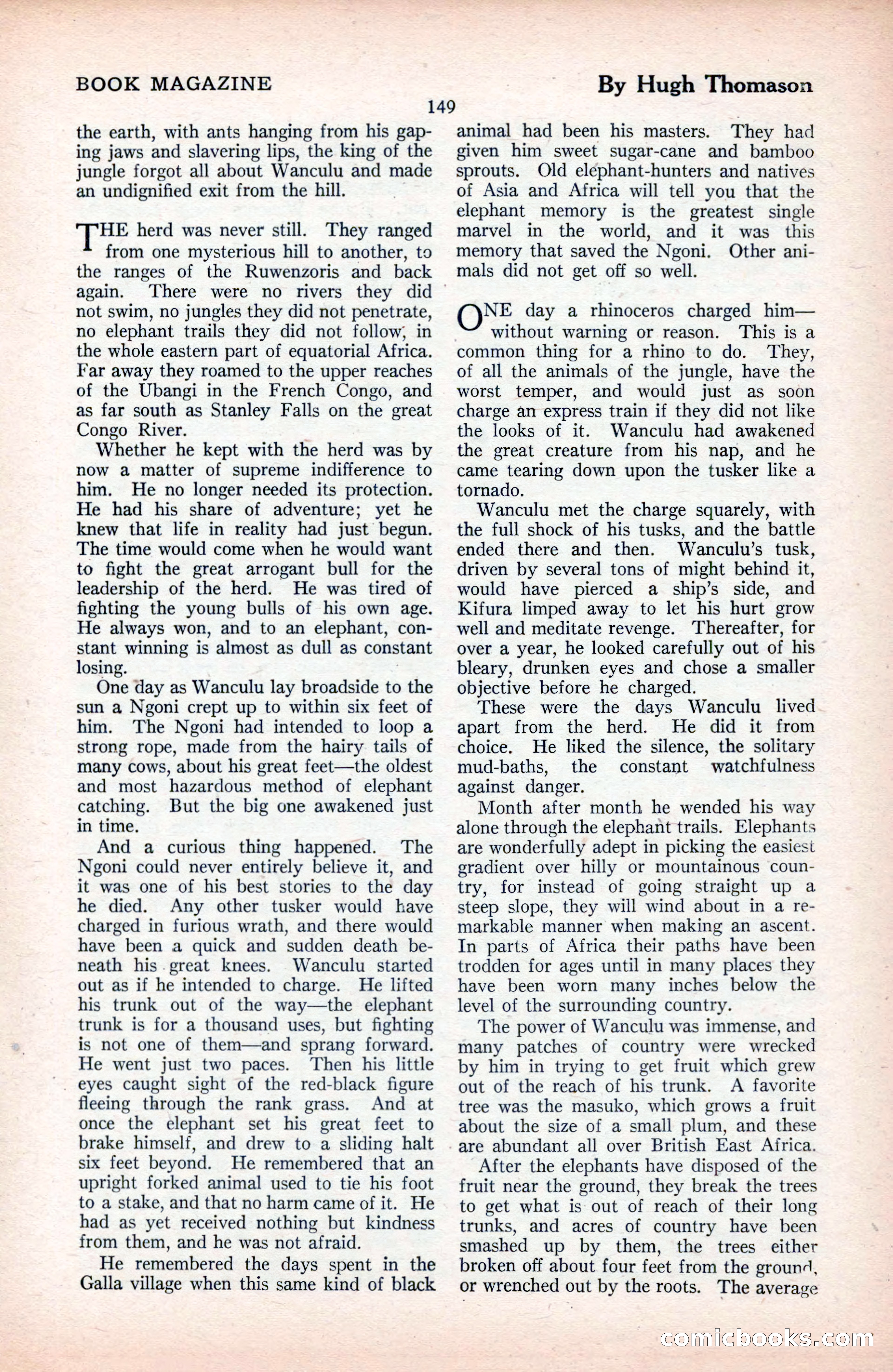 The Blue Book Magazine, September 1925 — page 151 of 208
