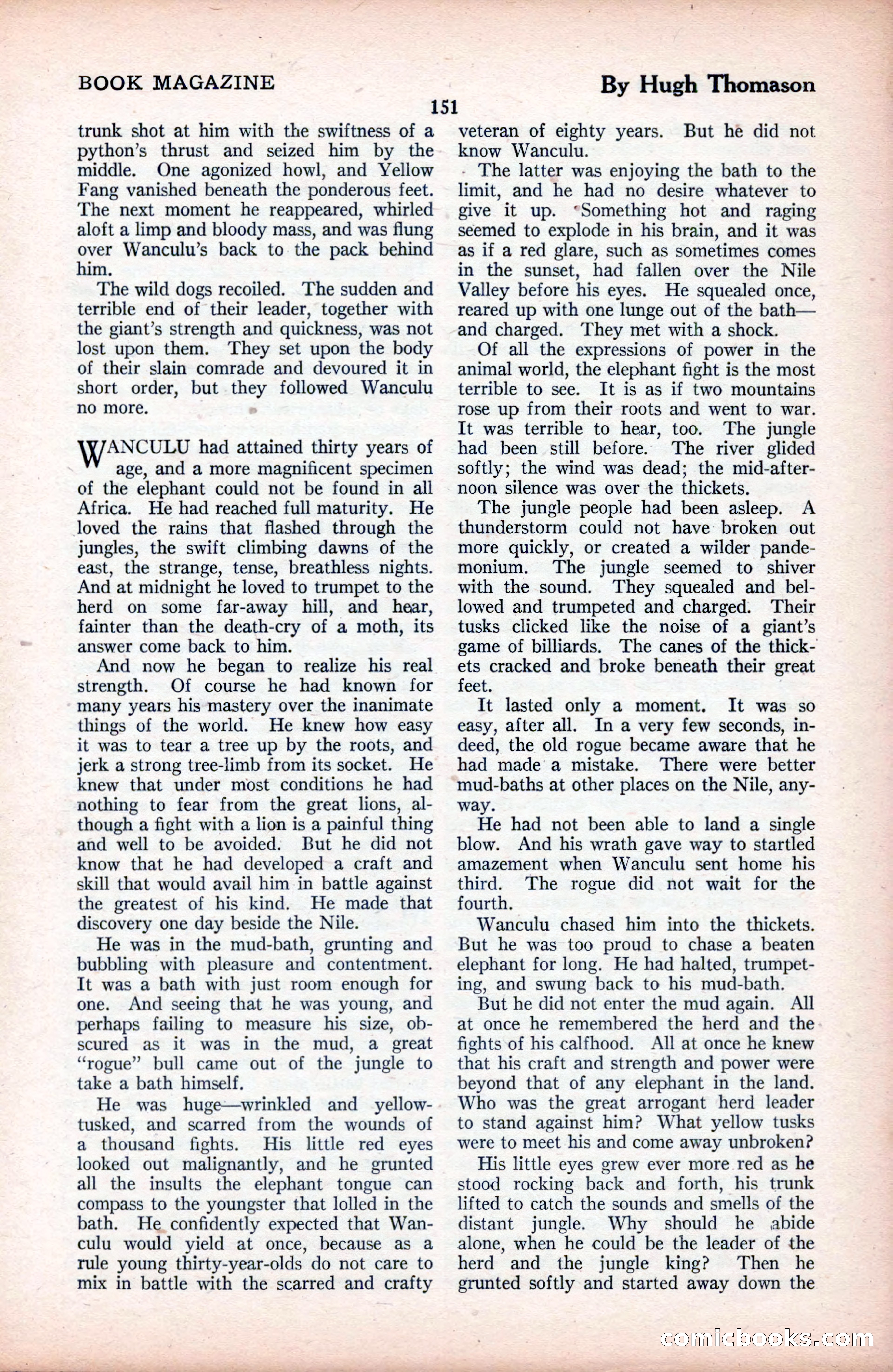 The Blue Book Magazine, September 1925 — page 153 of 208