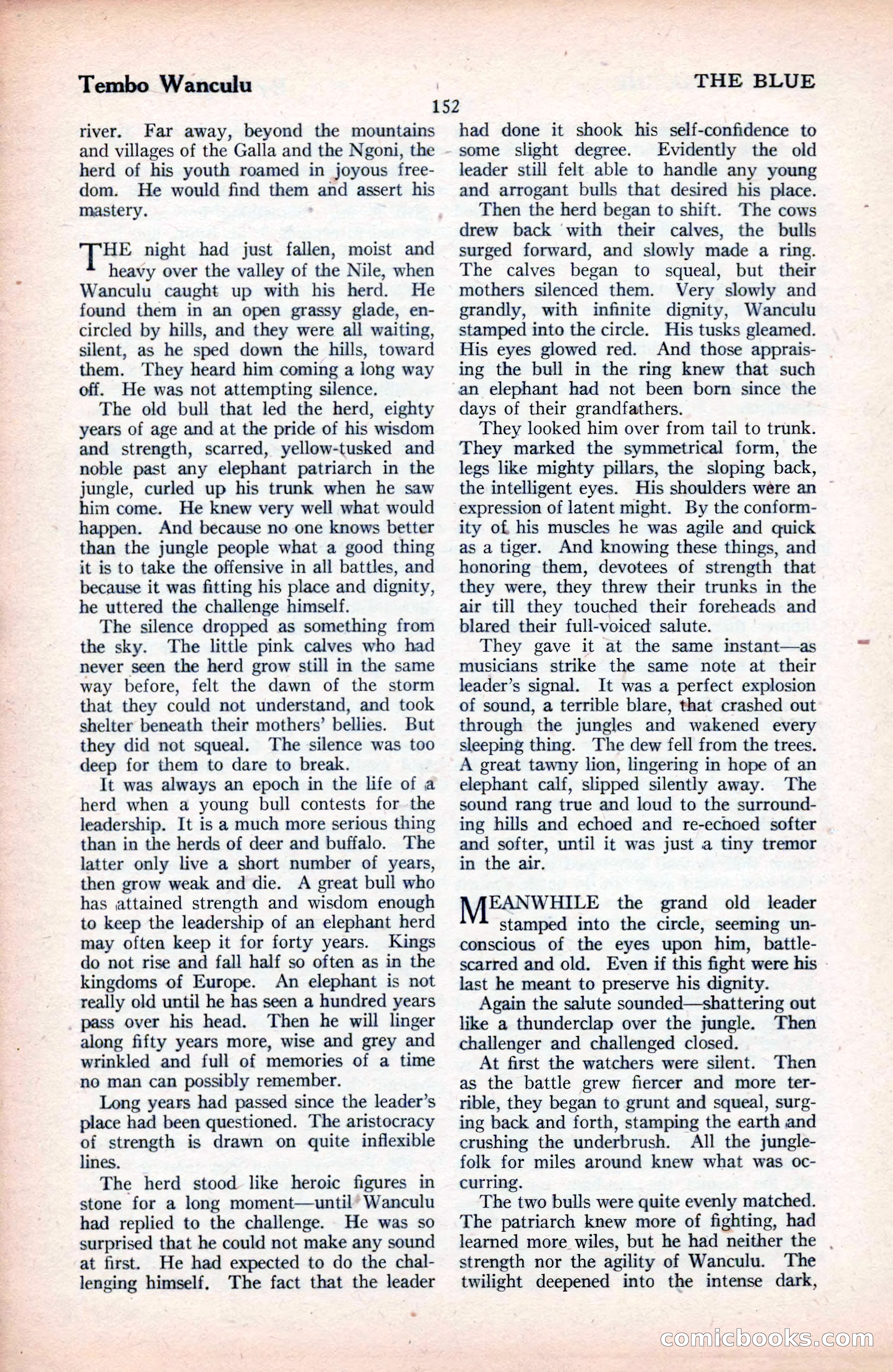 The Blue Book Magazine, September 1925 — page 154 of 208