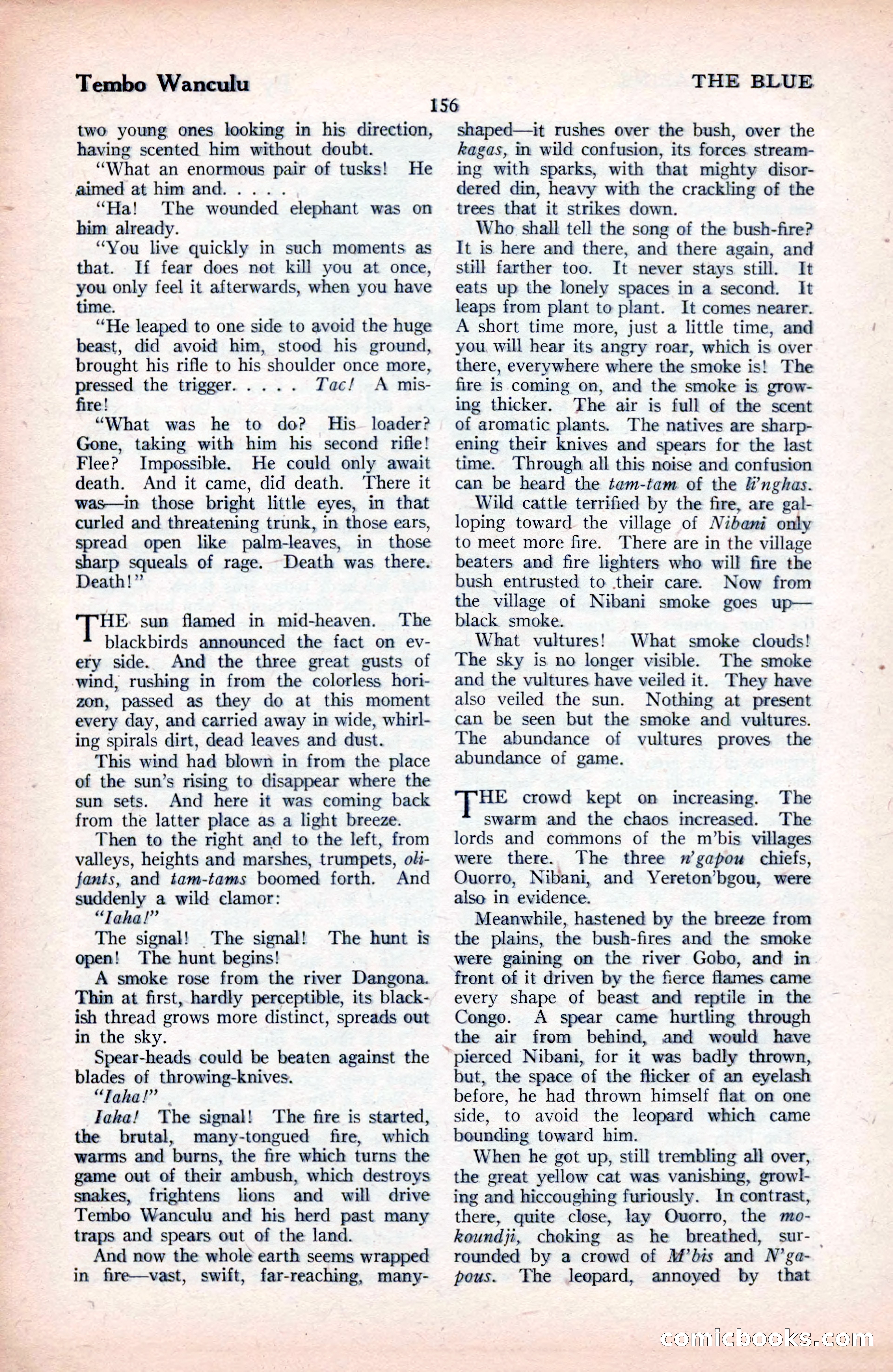 The Blue Book Magazine, September 1925 — page 158 of 208