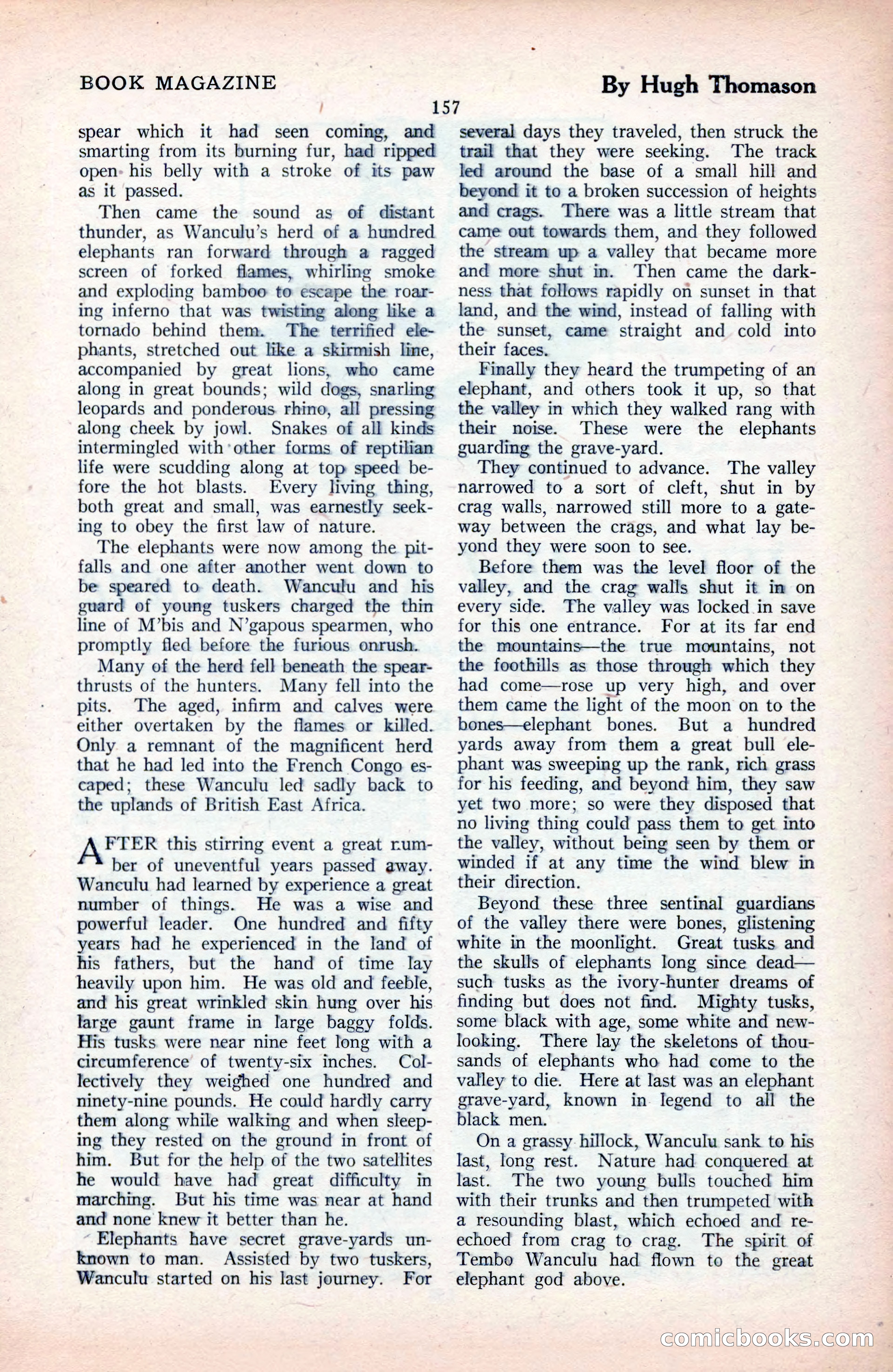 The Blue Book Magazine, September 1925 — page 159 of 208