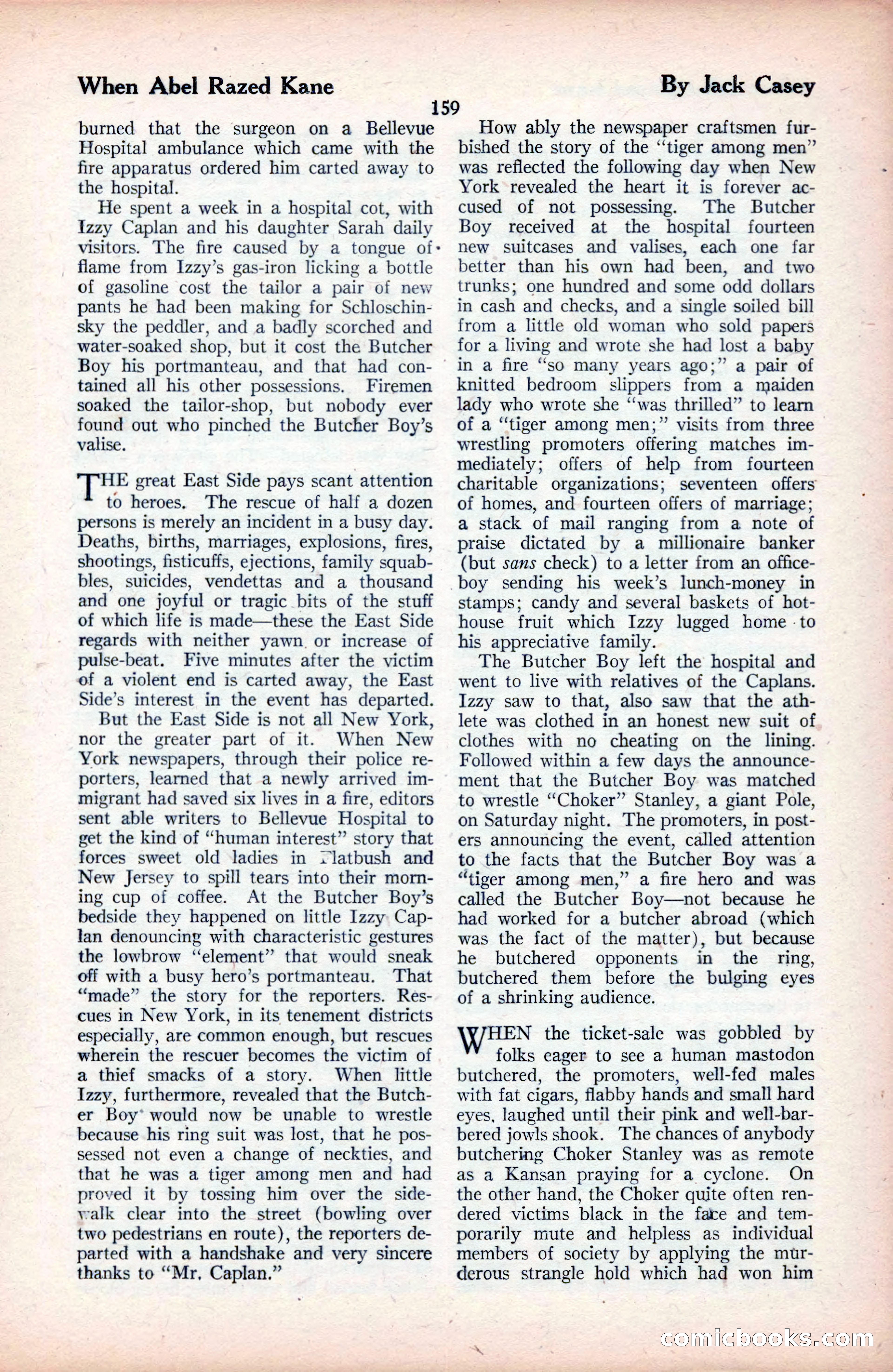 The Blue Book Magazine, September 1925 — page 161 of 208