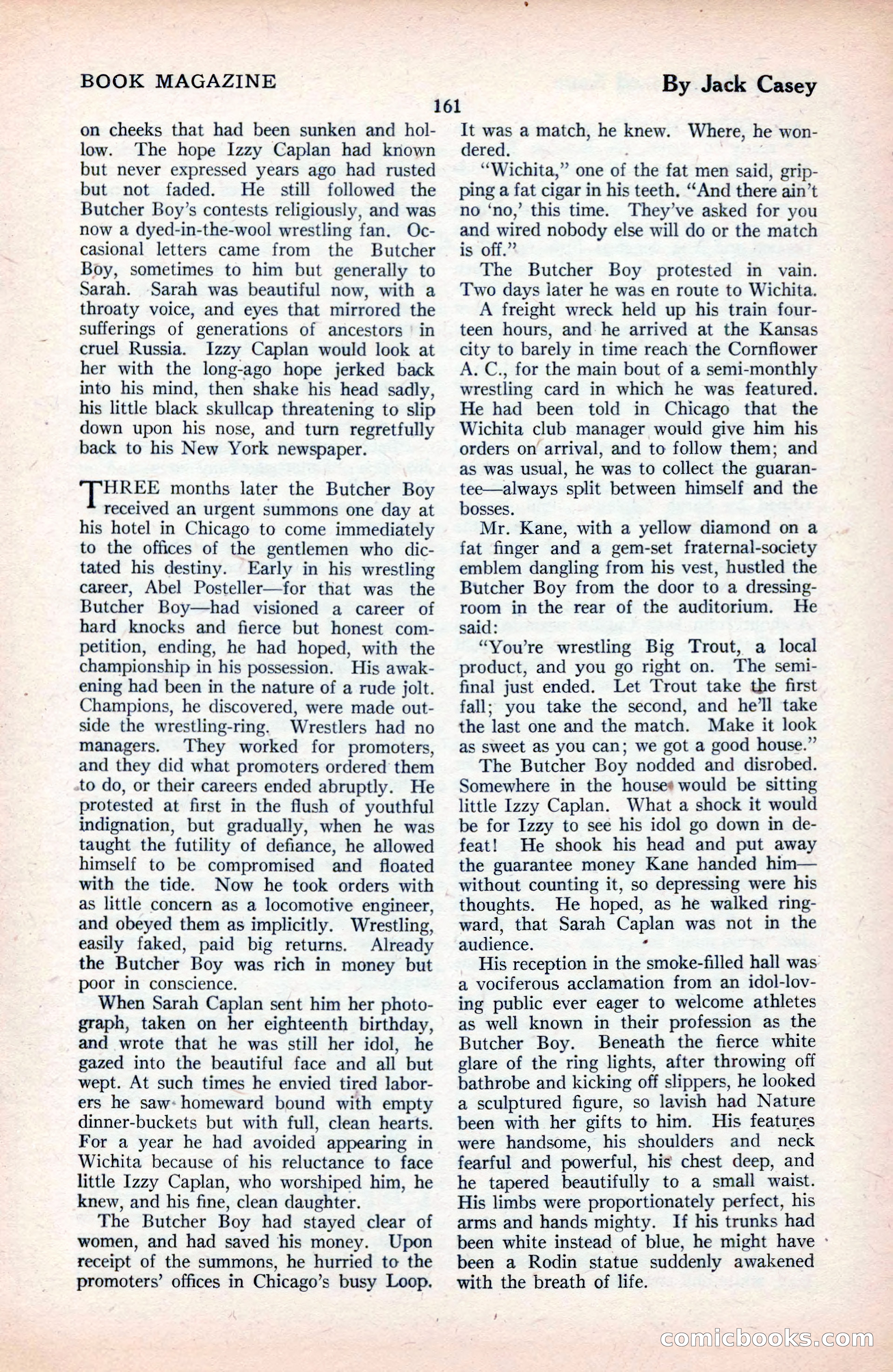 The Blue Book Magazine, September 1925 — page 163 of 208