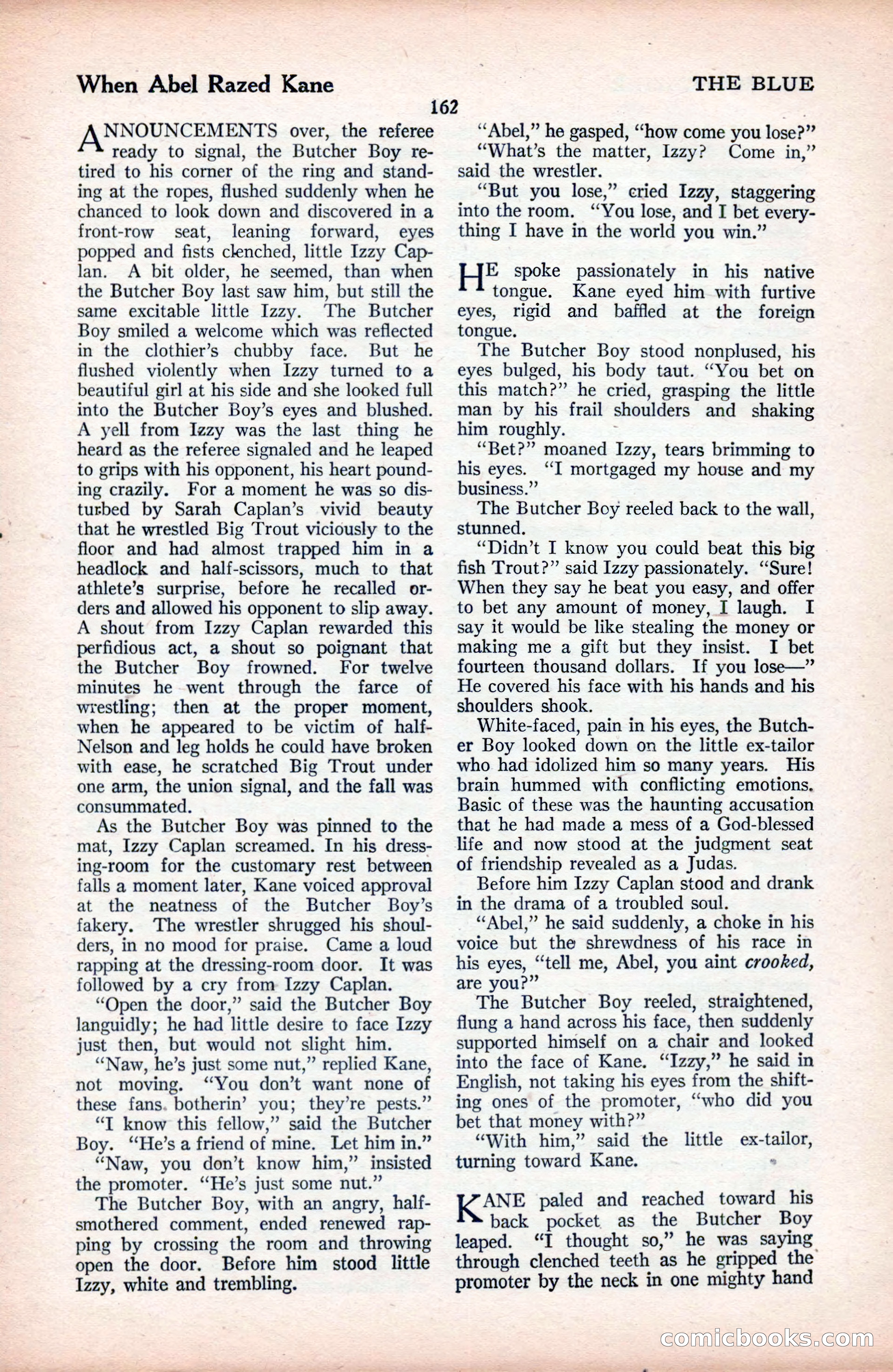 The Blue Book Magazine, September 1925 — page 164 of 208