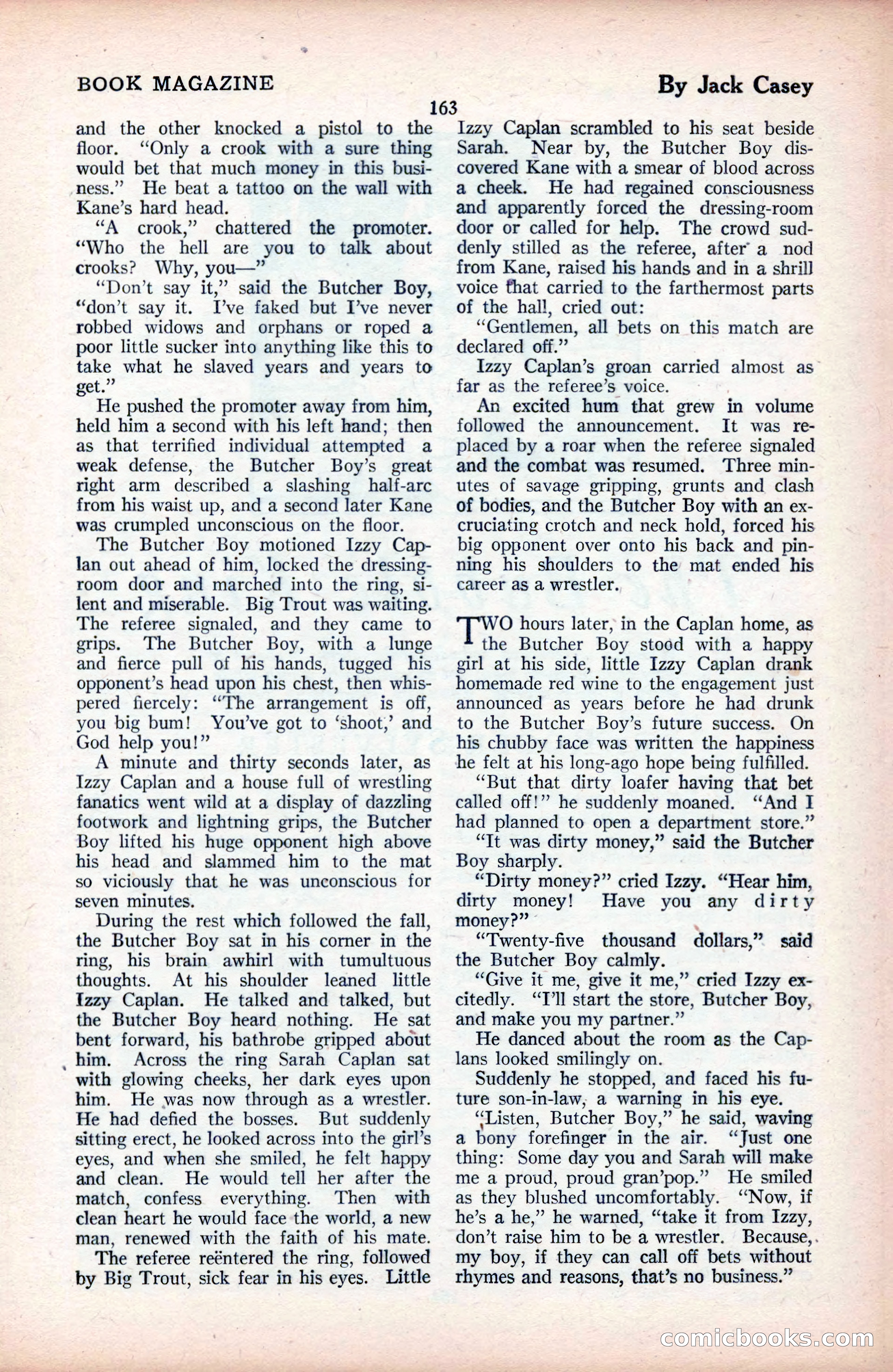 The Blue Book Magazine, September 1925 — page 165 of 208