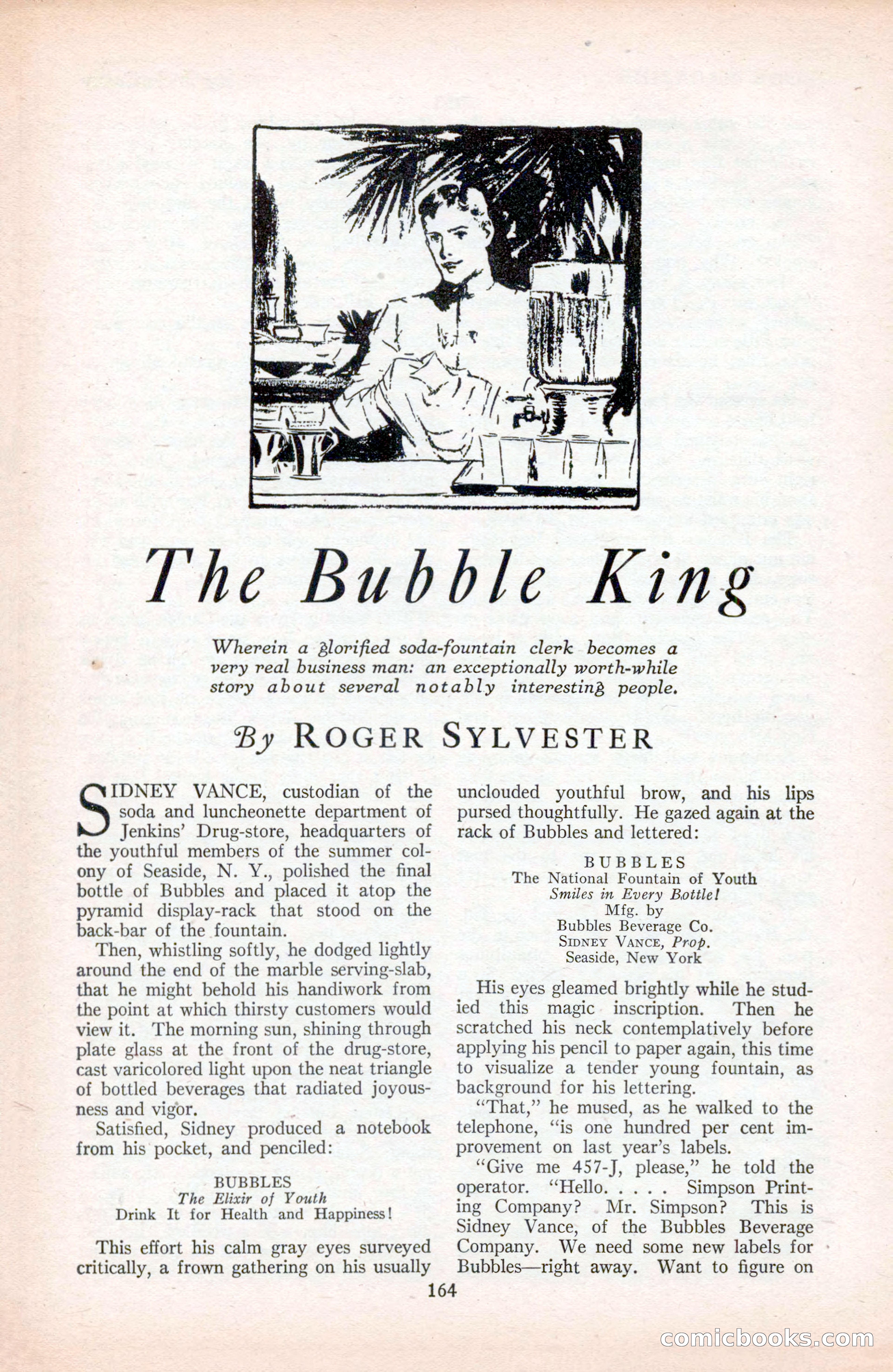 The Blue Book Magazine, September 1925 — page 166 of 208