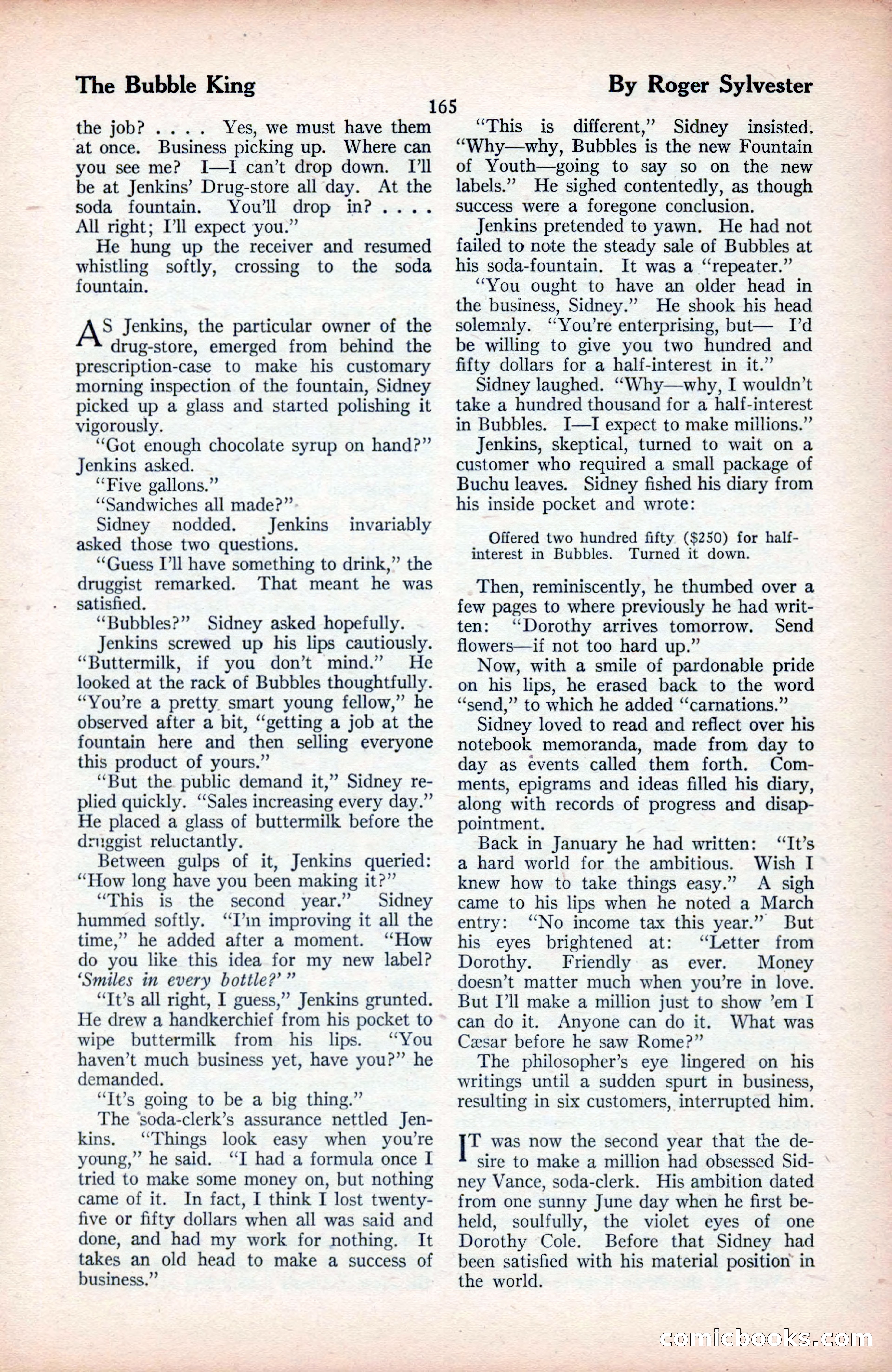 The Blue Book Magazine, September 1925 — page 167 of 208