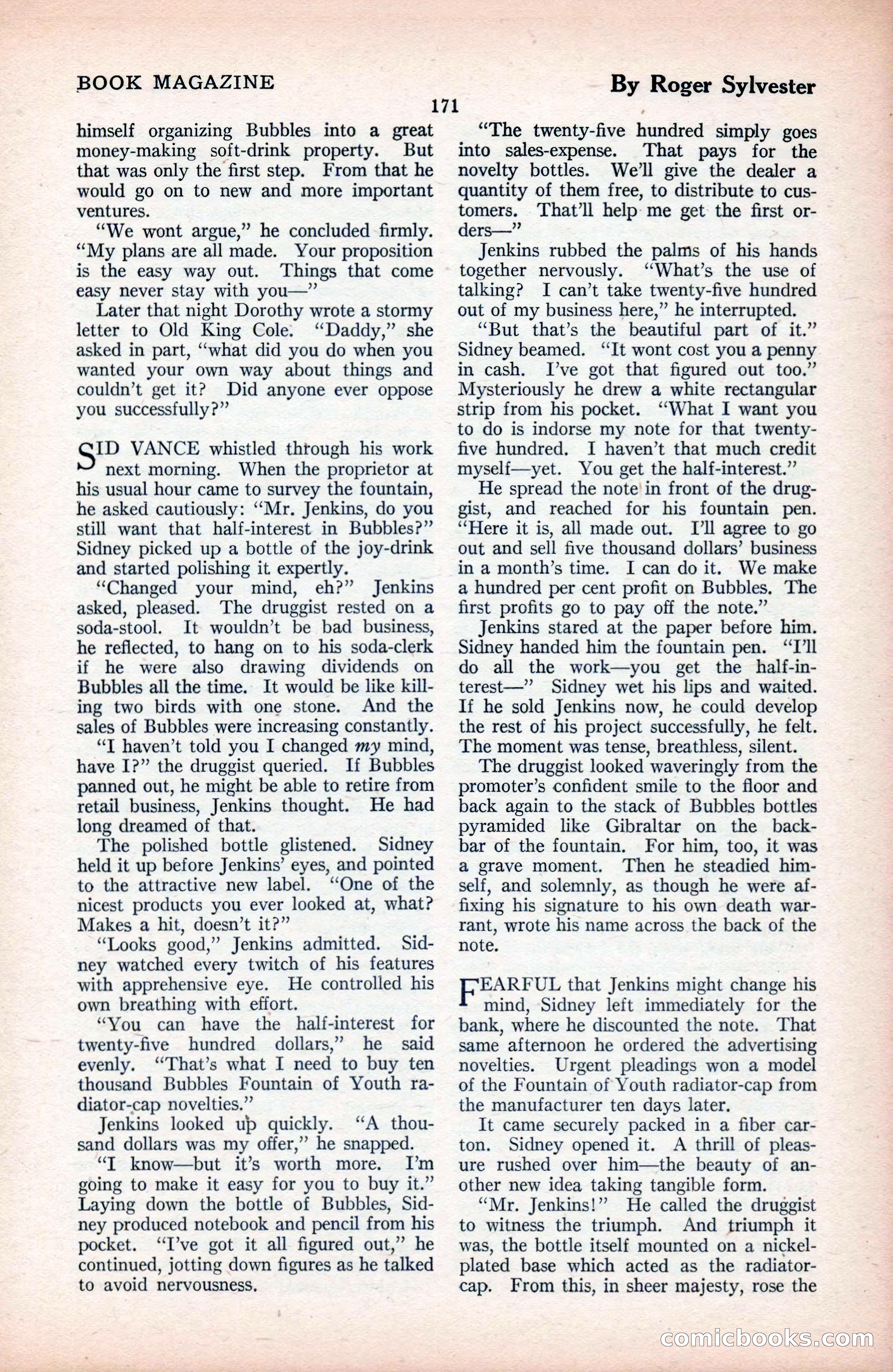 The Blue Book Magazine, September 1925 — page 173 of 208