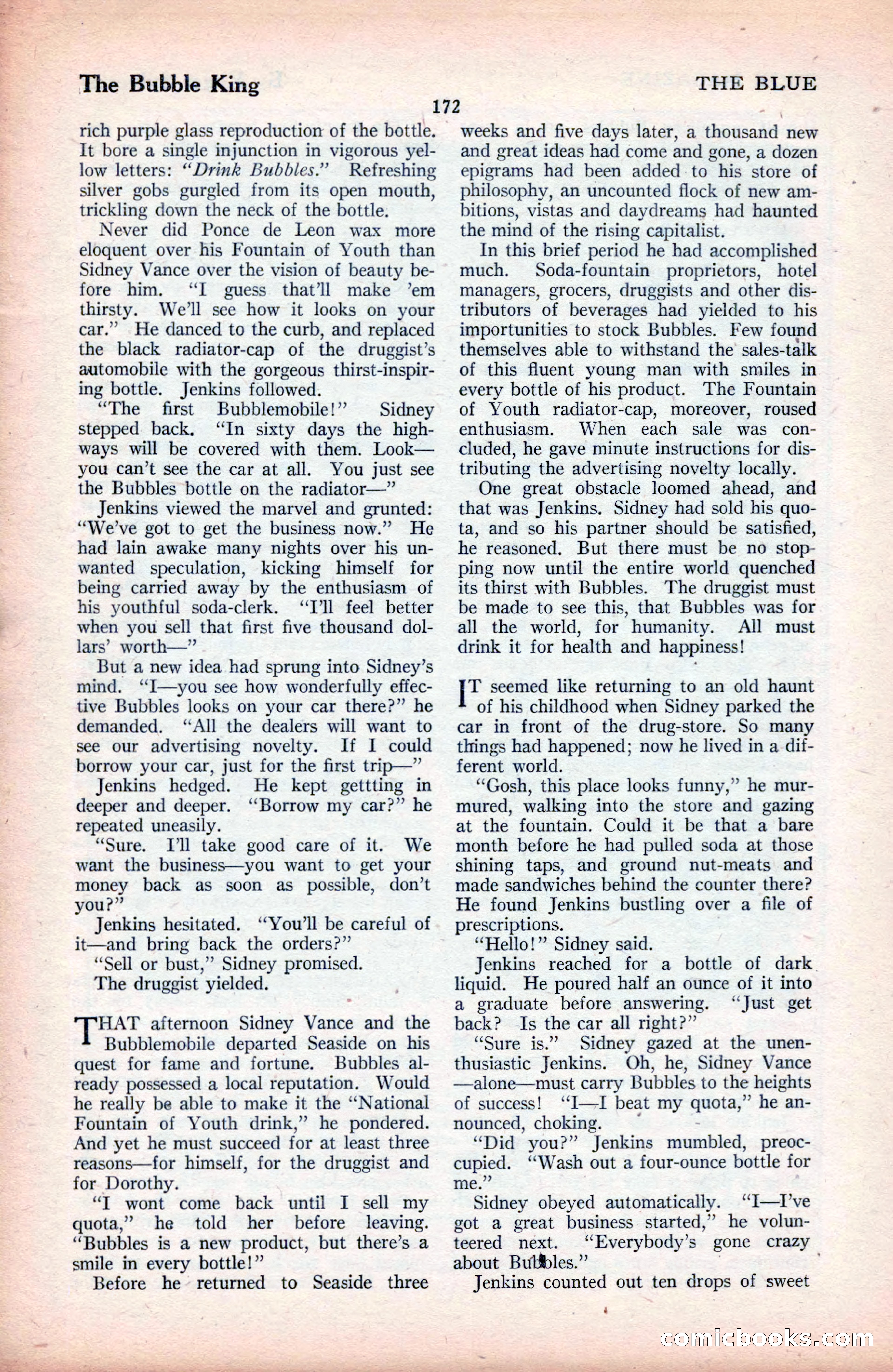 The Blue Book Magazine, September 1925 — page 174 of 208