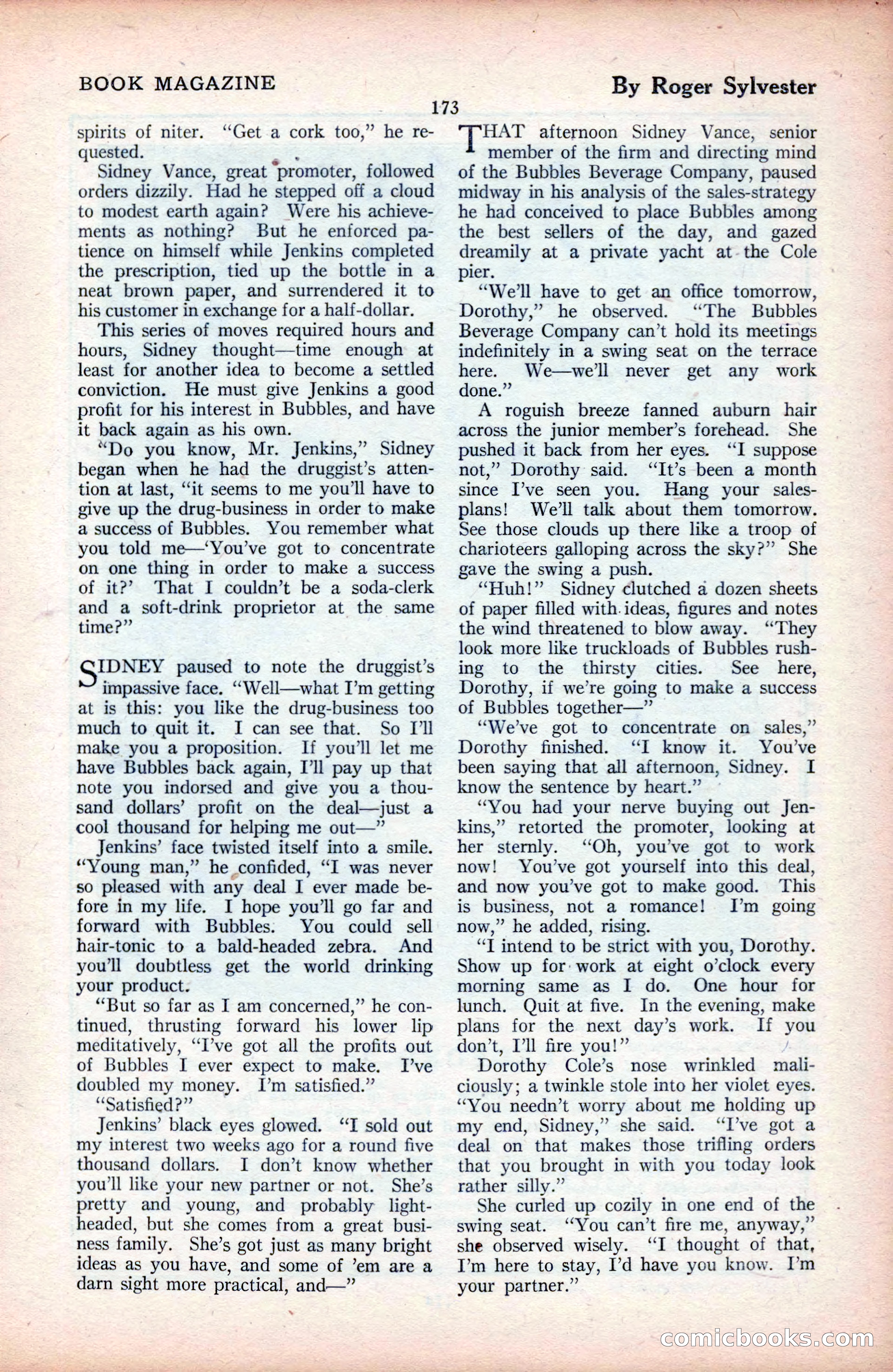 The Blue Book Magazine, September 1925 — page 175 of 208