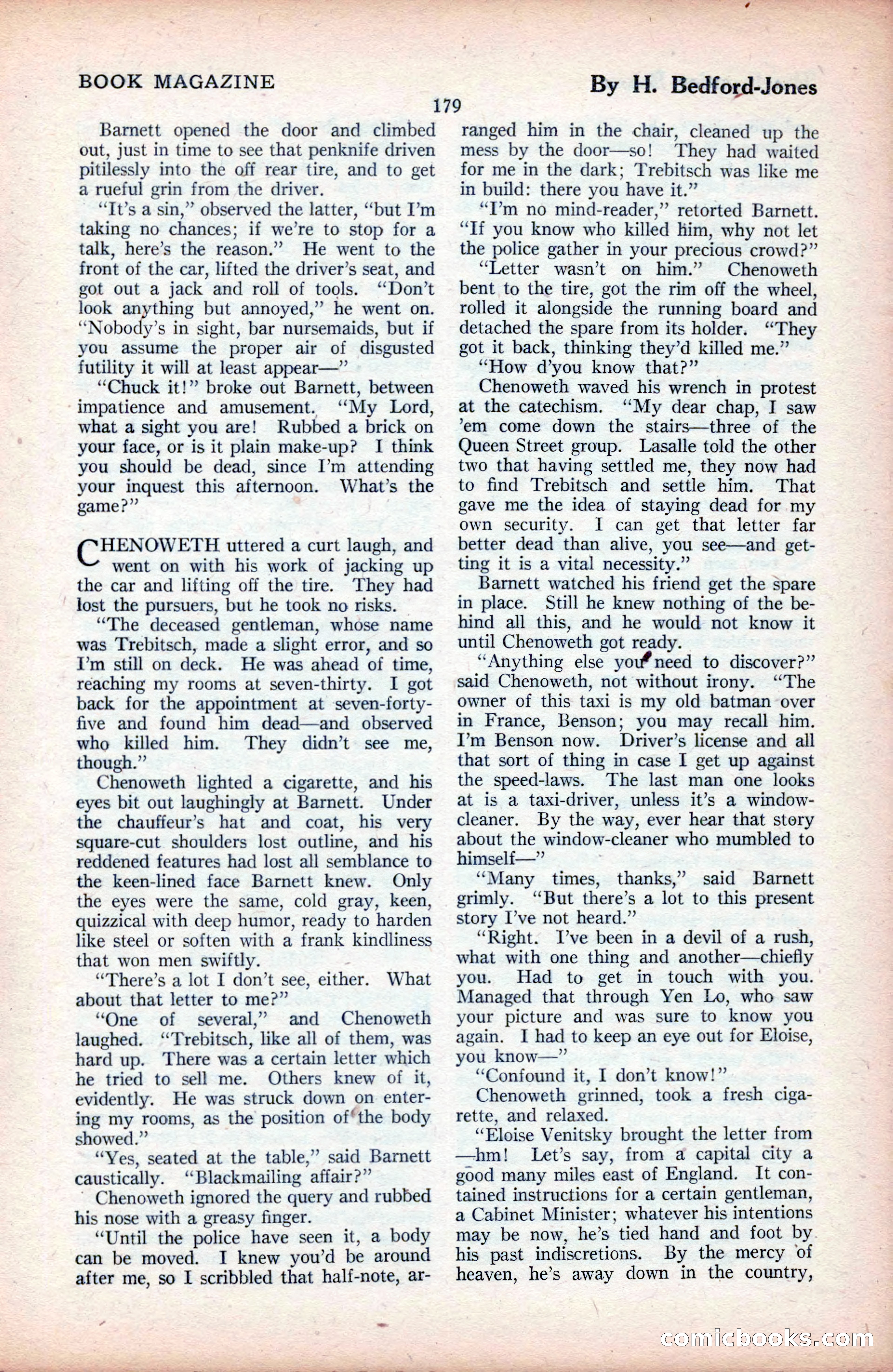The Blue Book Magazine, September 1925 — page 181 of 208