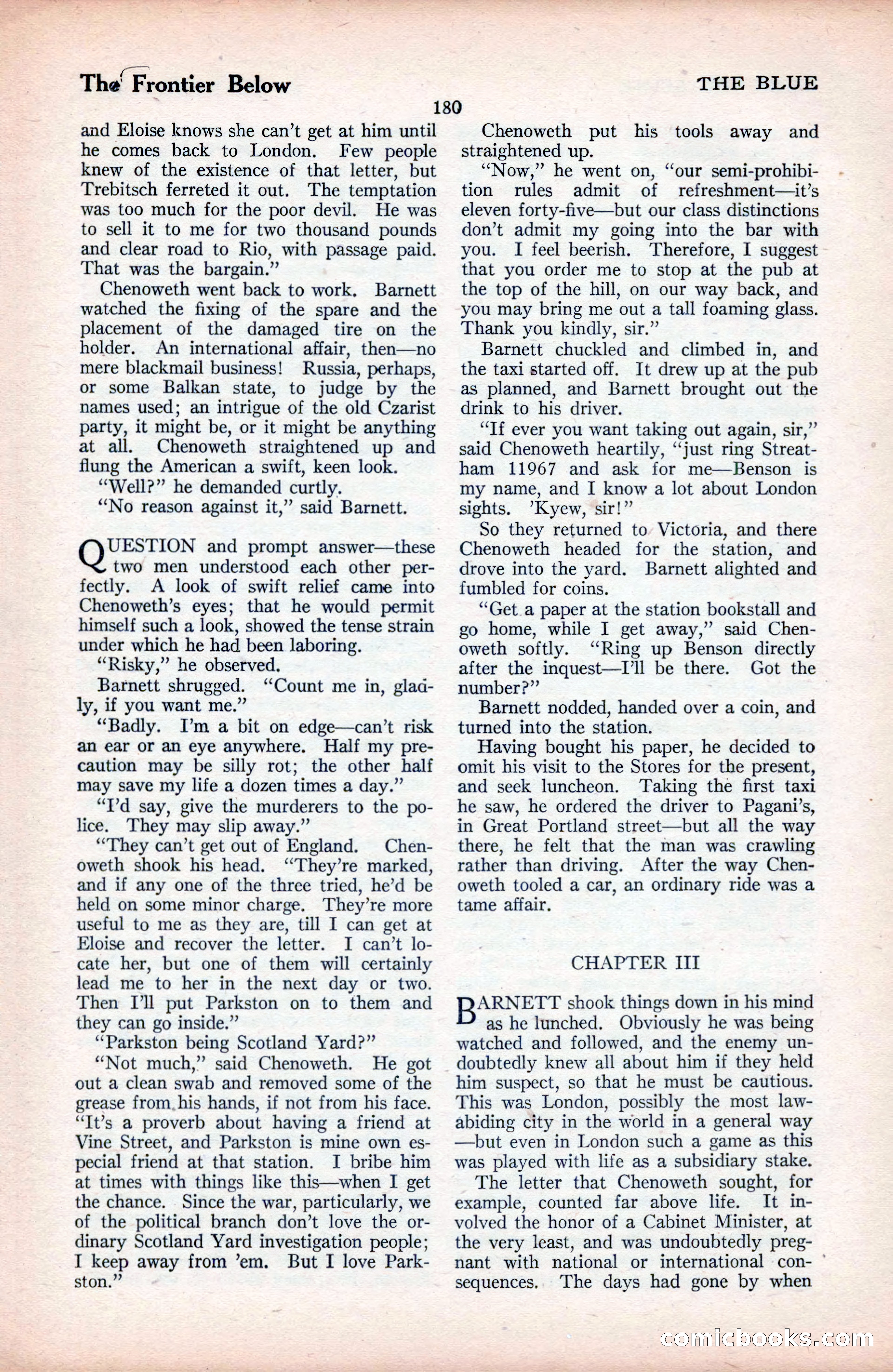 The Blue Book Magazine, September 1925 — page 182 of 208