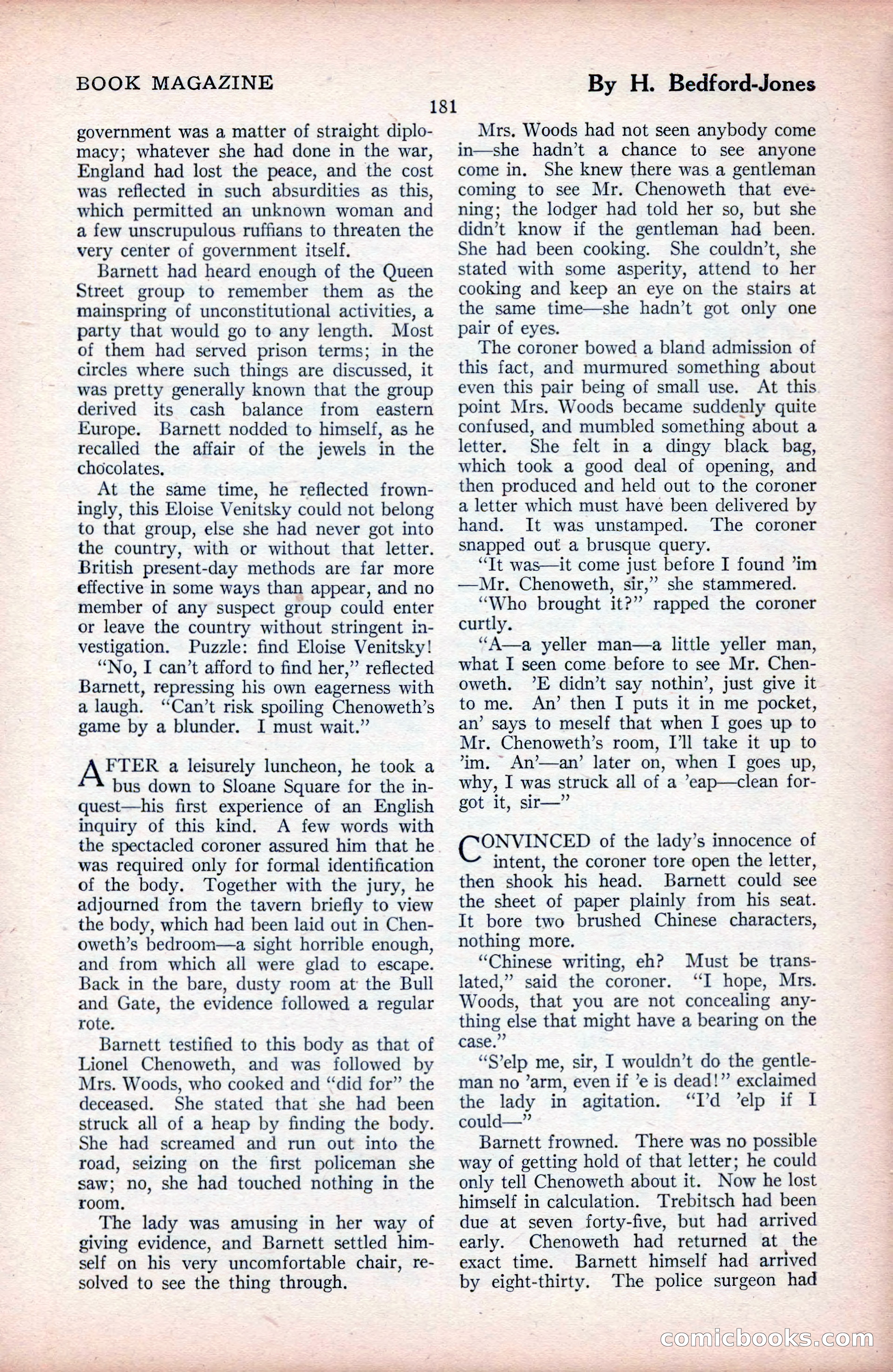The Blue Book Magazine, September 1925 — page 183 of 208