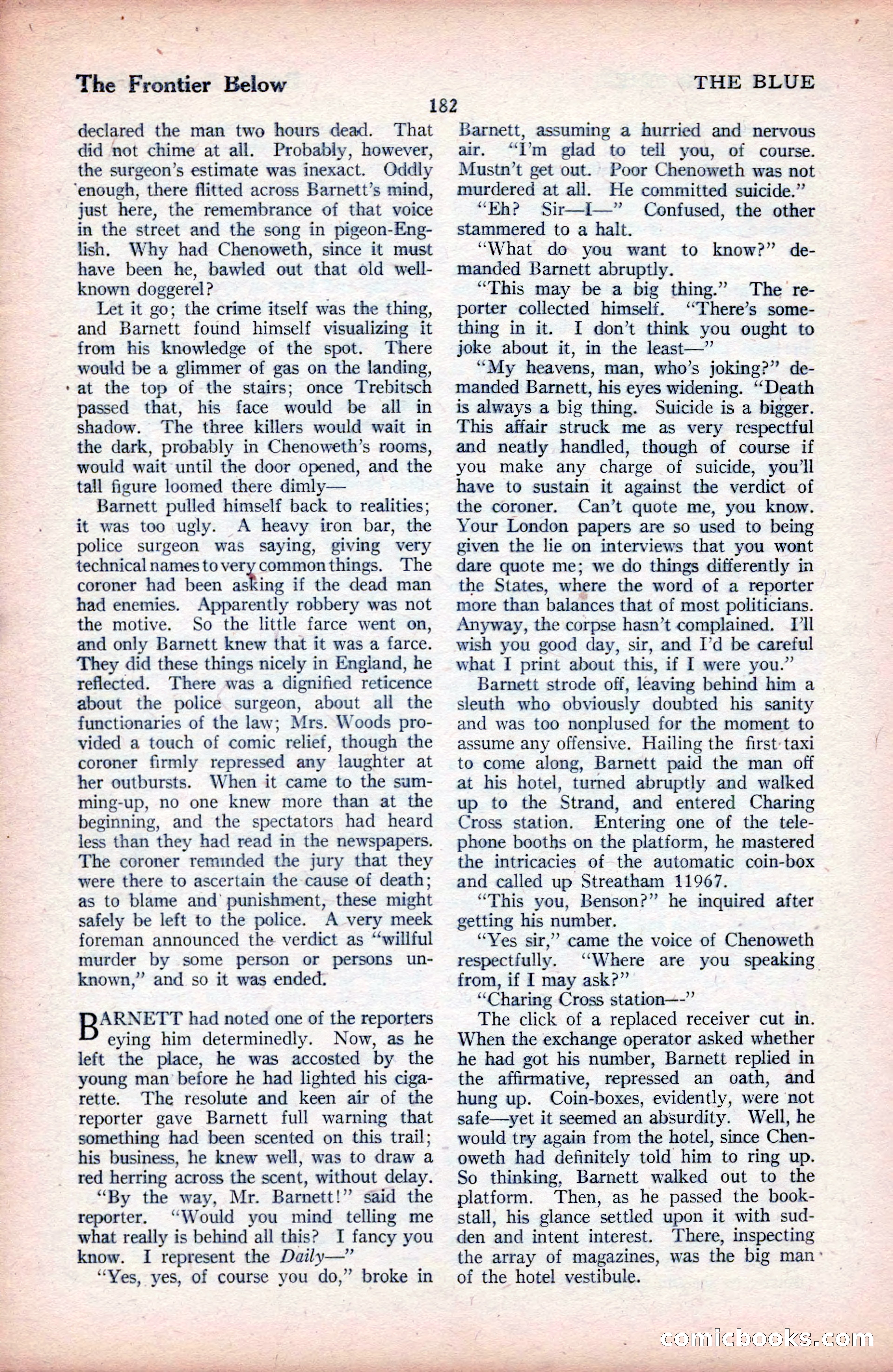 The Blue Book Magazine, September 1925 — page 184 of 208