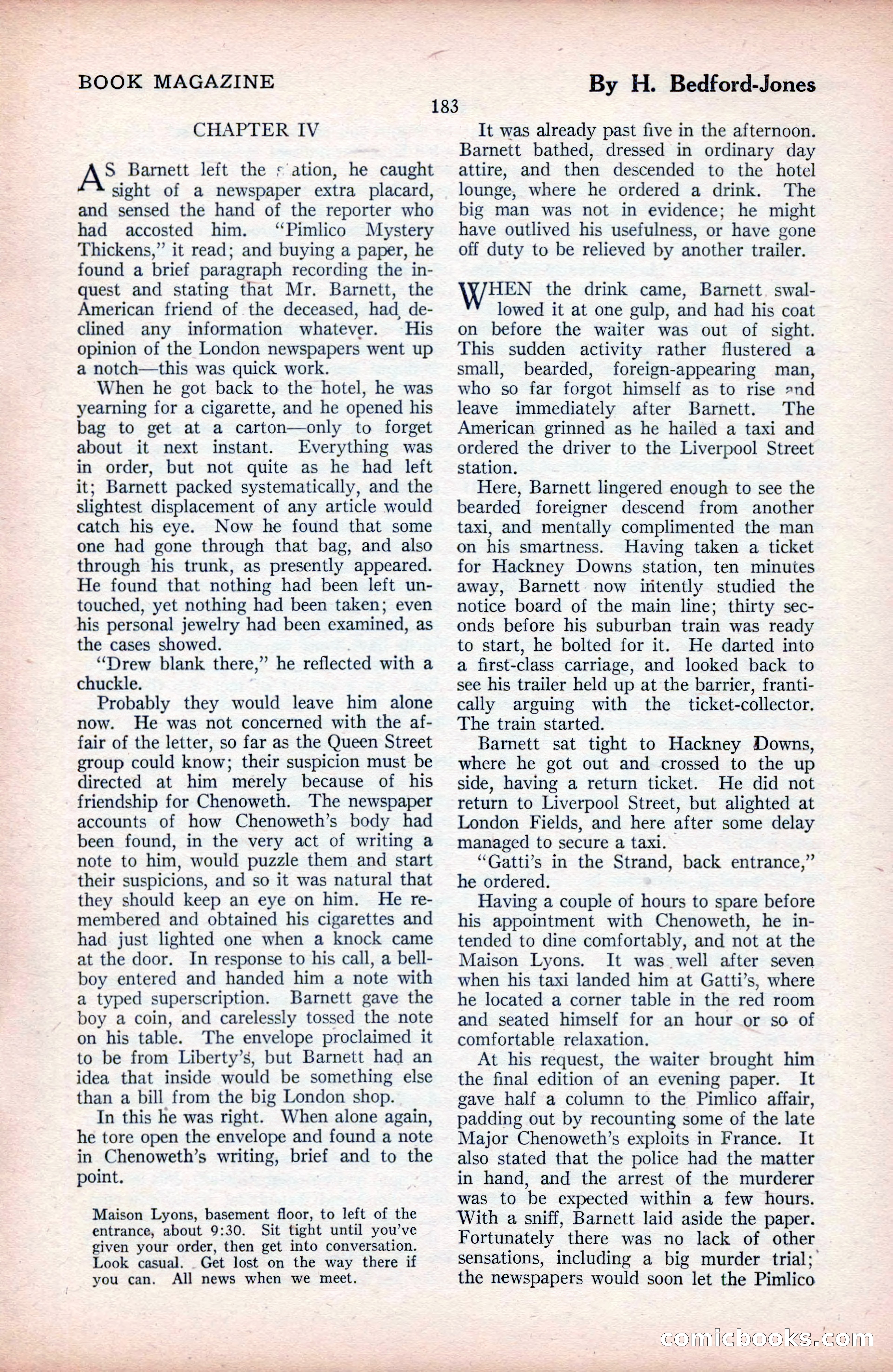 The Blue Book Magazine, September 1925 — page 185 of 208