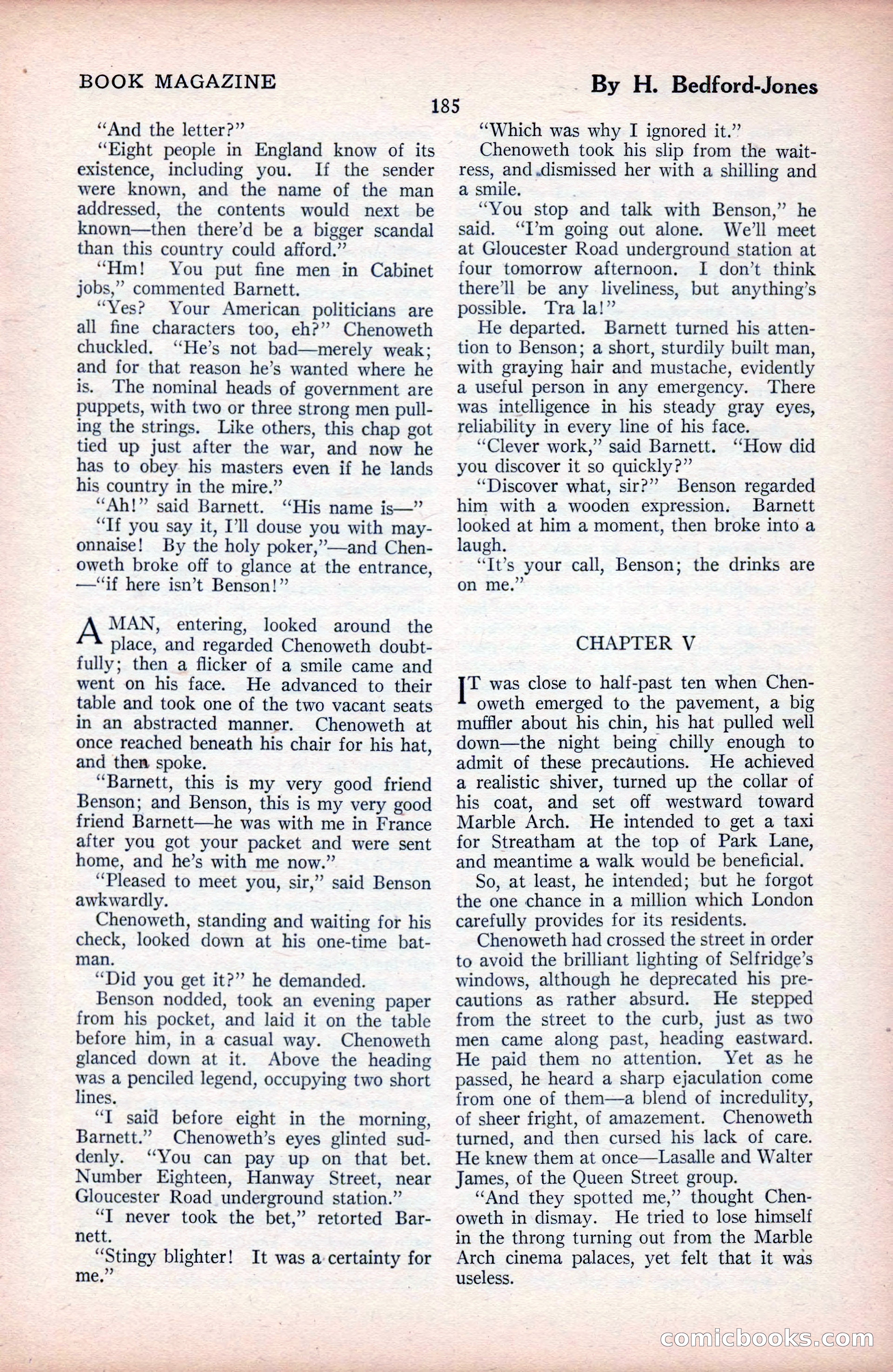 The Blue Book Magazine, September 1925 — page 187 of 208