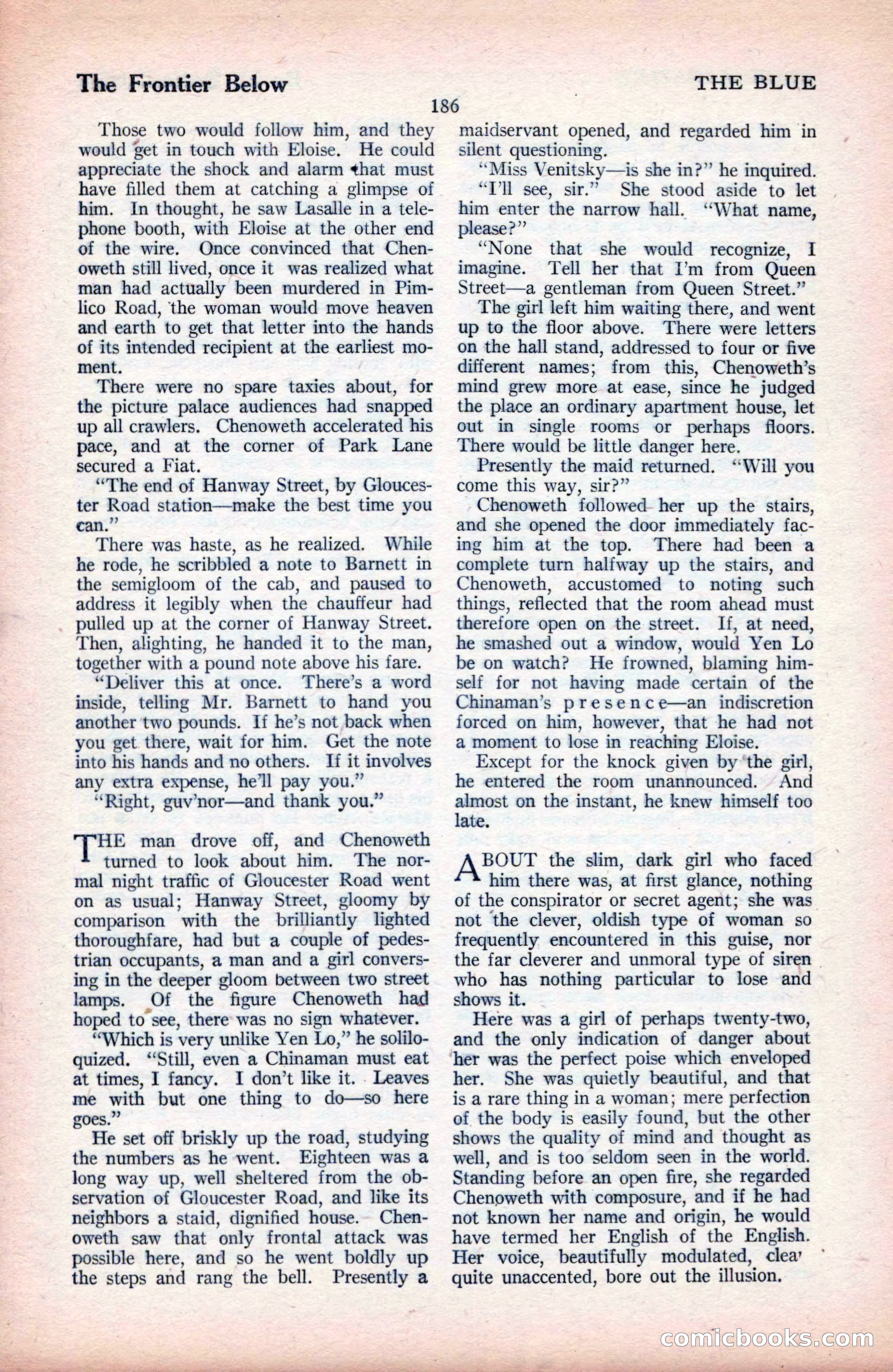 The Blue Book Magazine, September 1925 — page 188 of 208