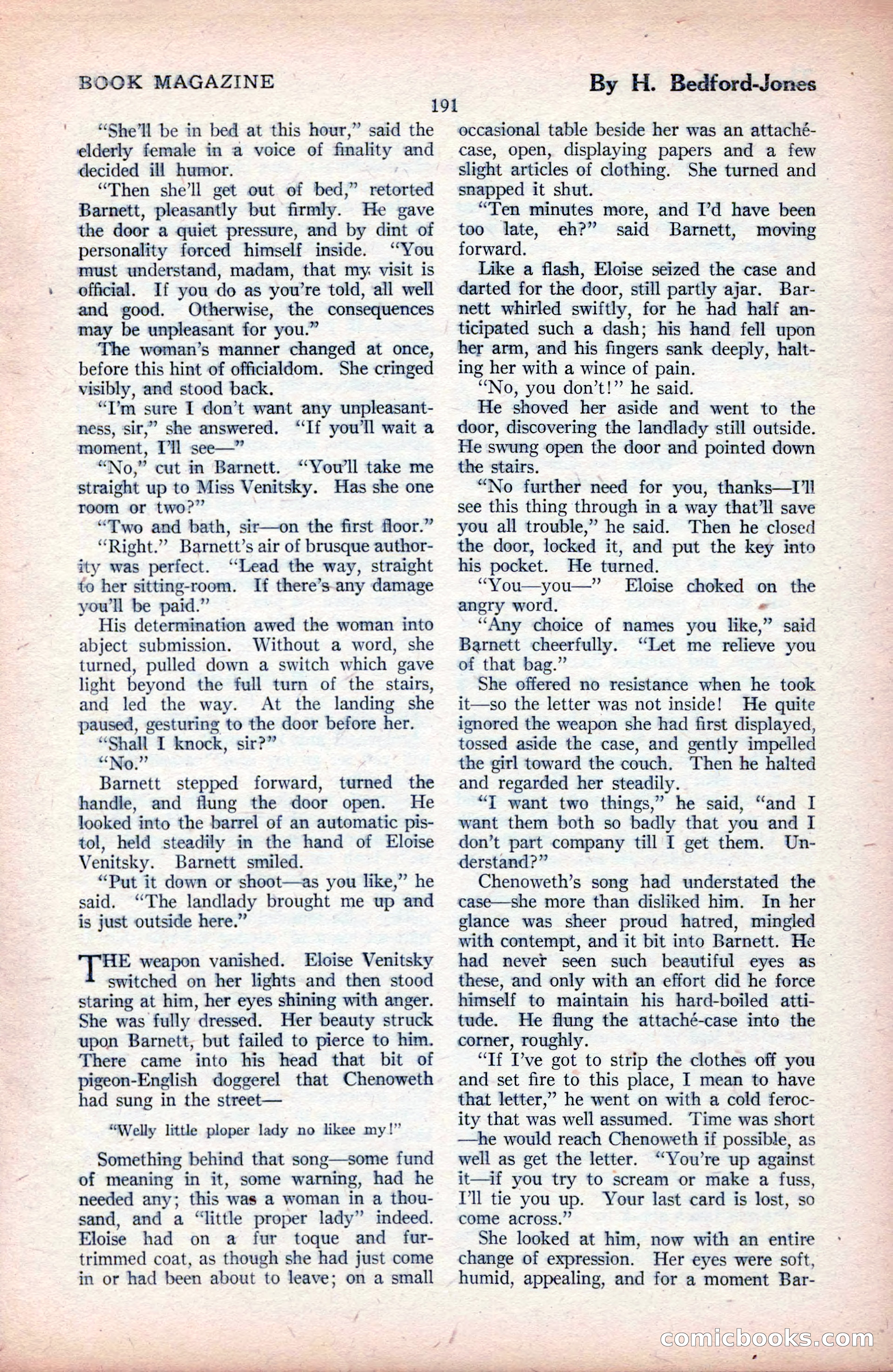 The Blue Book Magazine, September 1925 — page 193 of 208