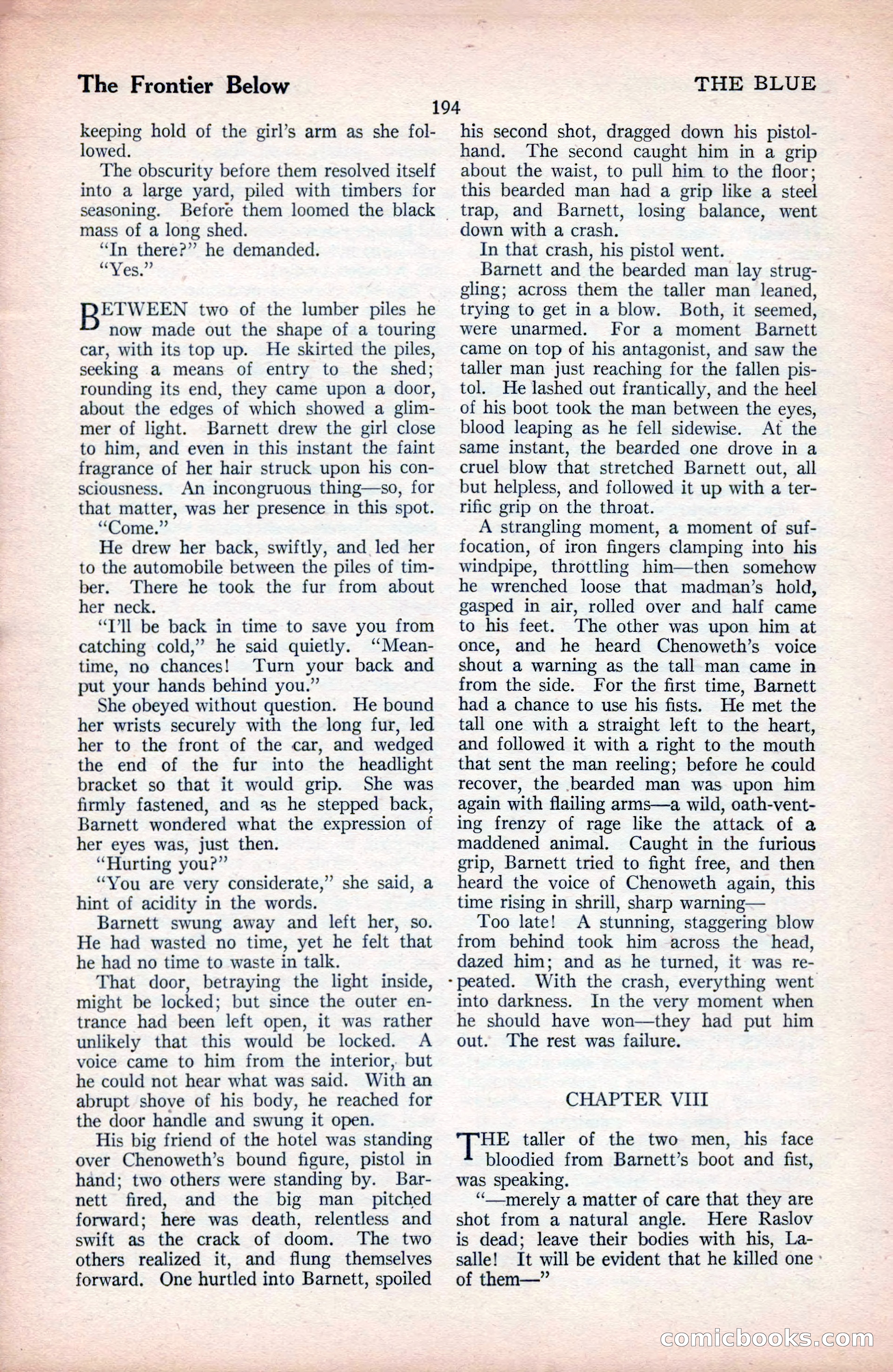 The Blue Book Magazine, September 1925 — page 196 of 208