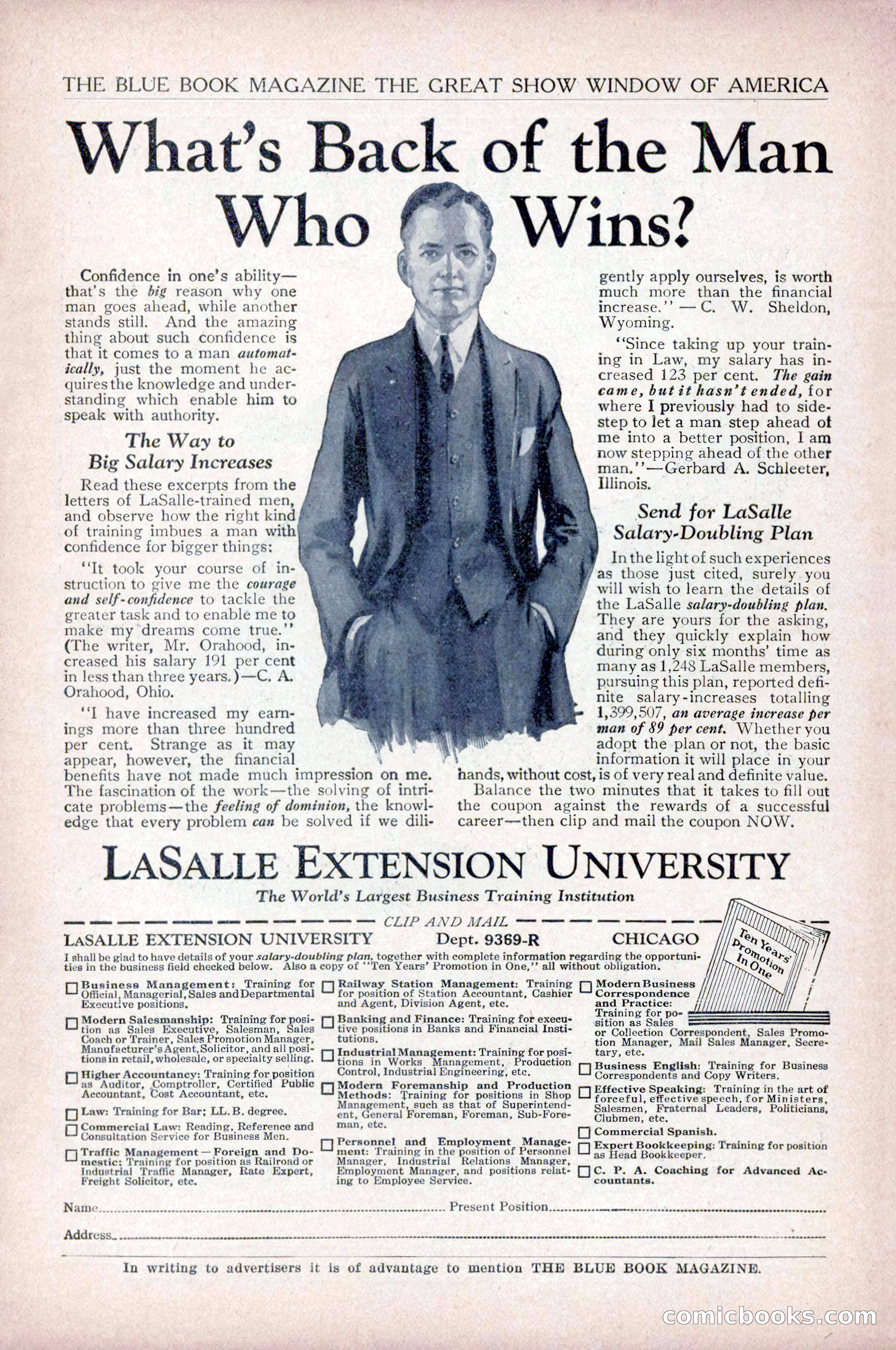 The Blue Book Magazine, September 1925 — page 199 of 208