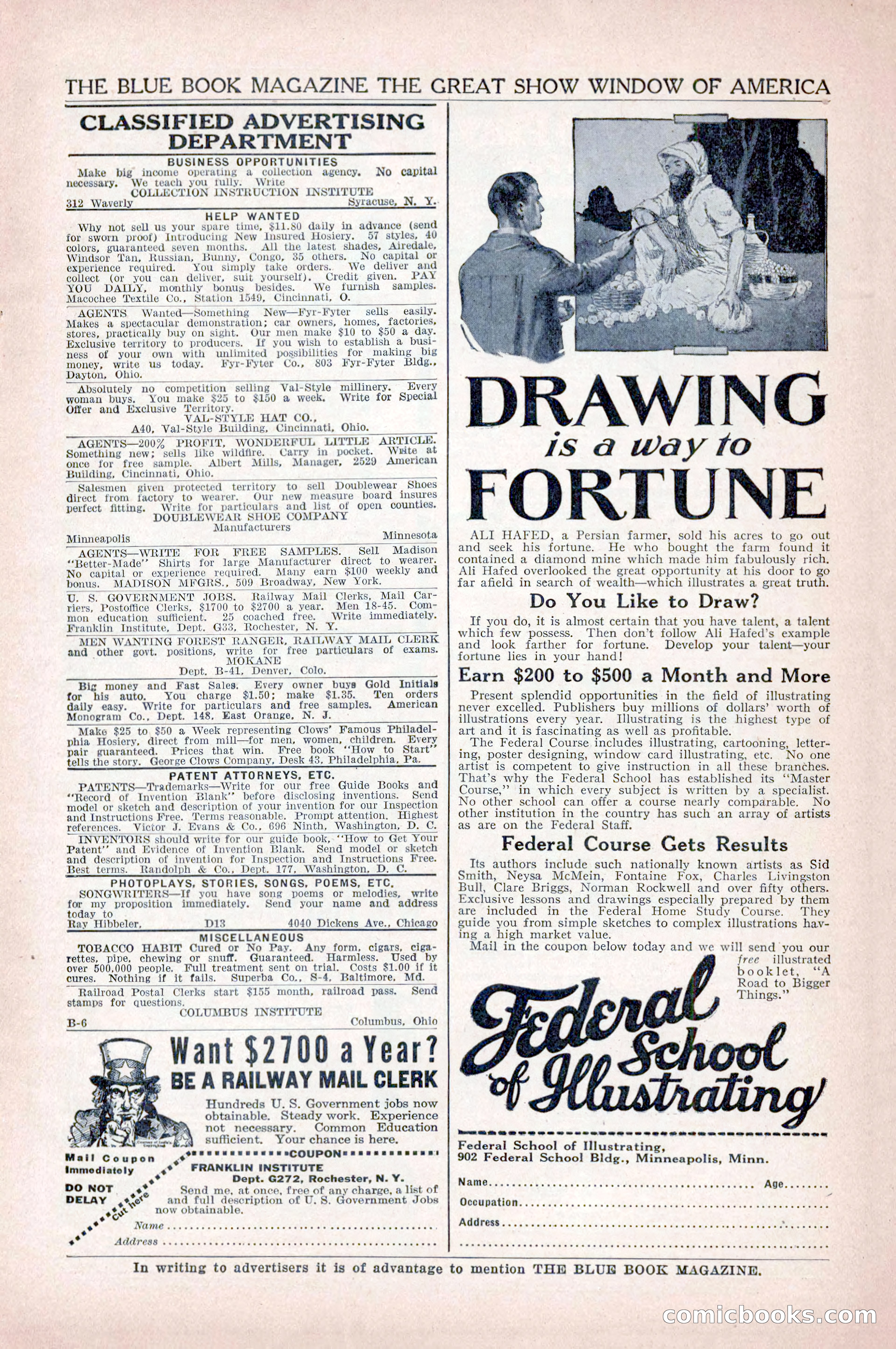 The Blue Book Magazine, September 1925 — page 203 of 208