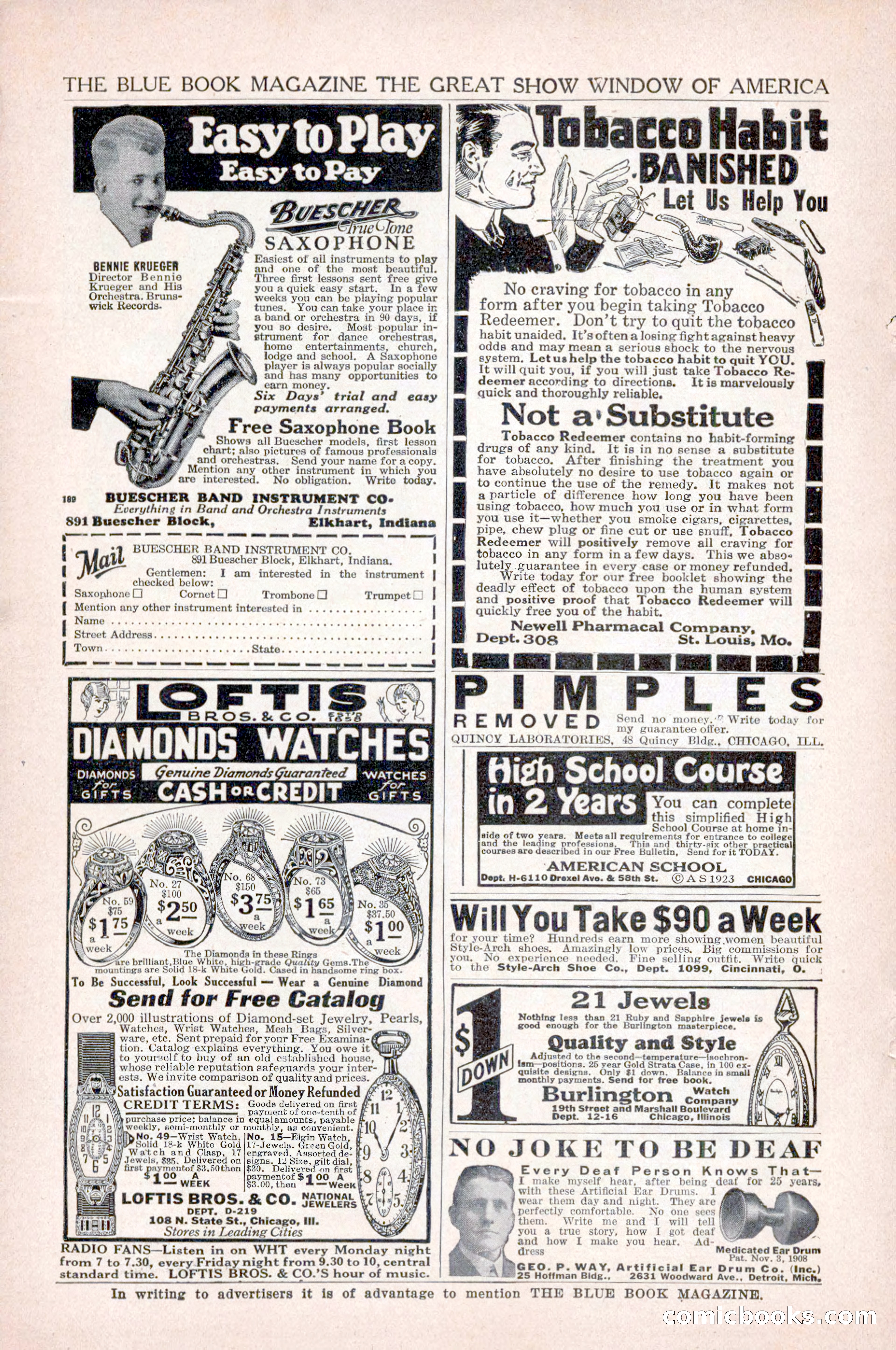 The Blue Book Magazine, September 1925 — page 204 of 208