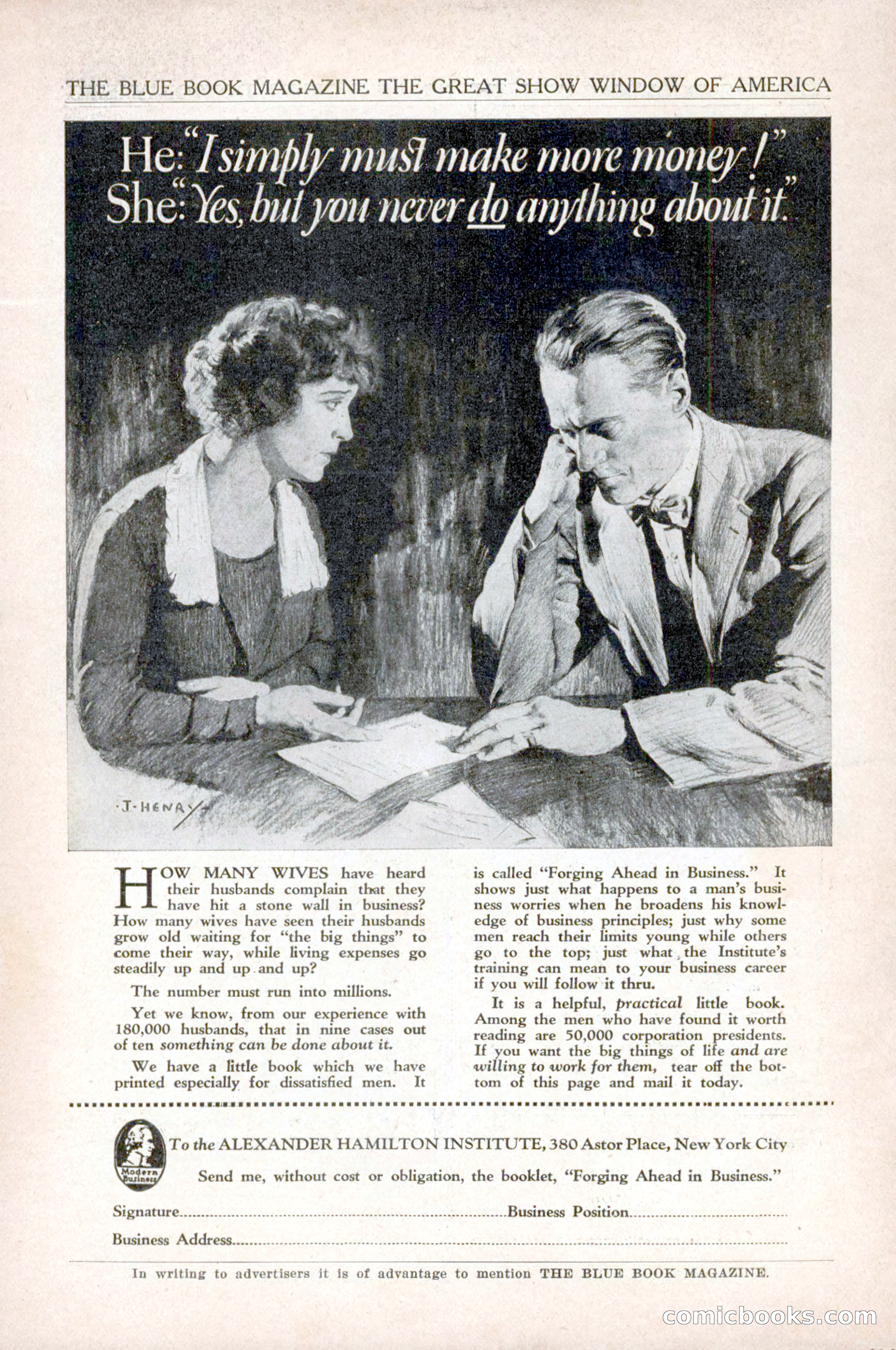 The Blue Book Magazine, September 1925 — page 206 of 208