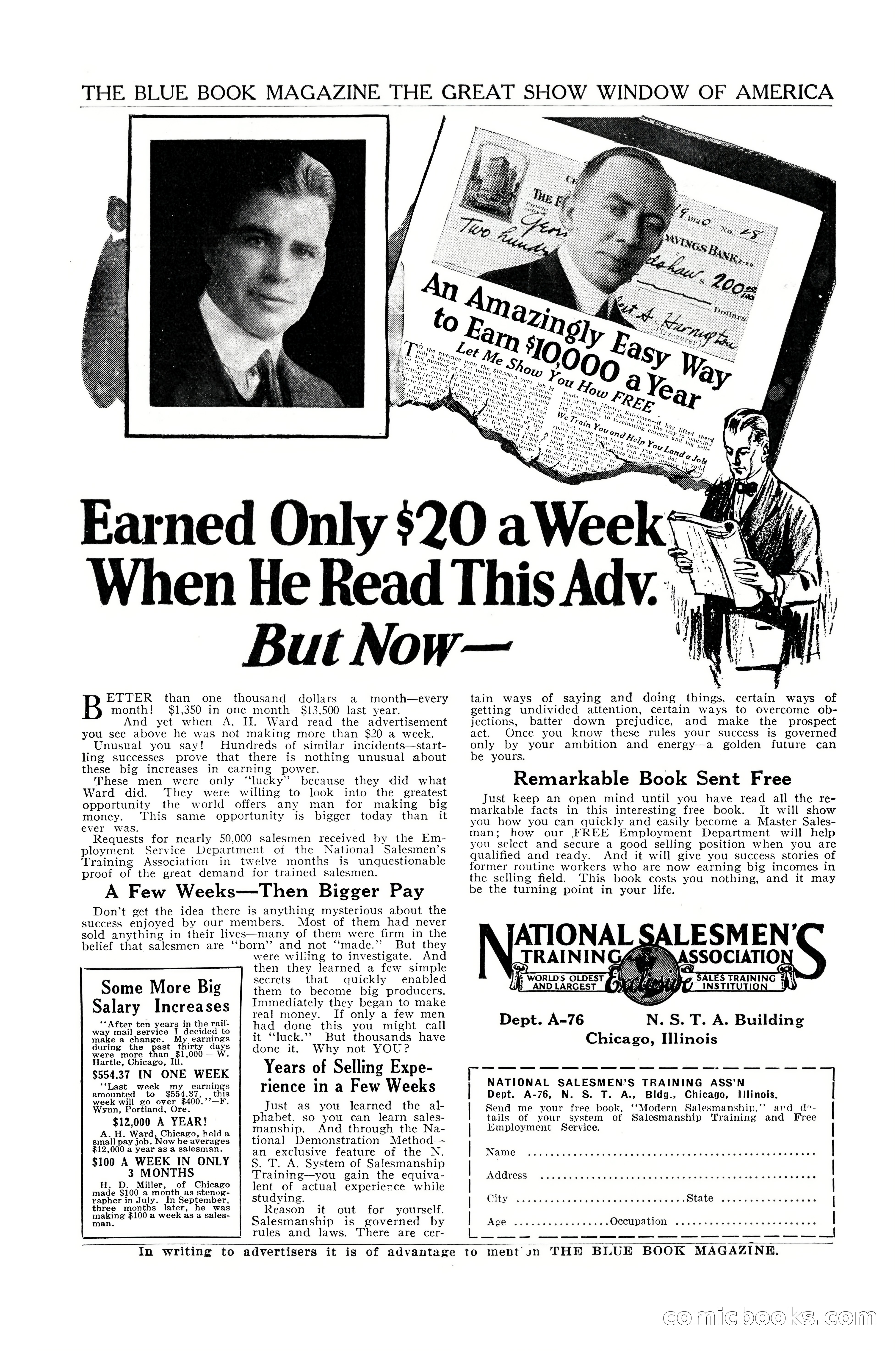 The Blue Book Magazine, January 1926 — page 3 of 208