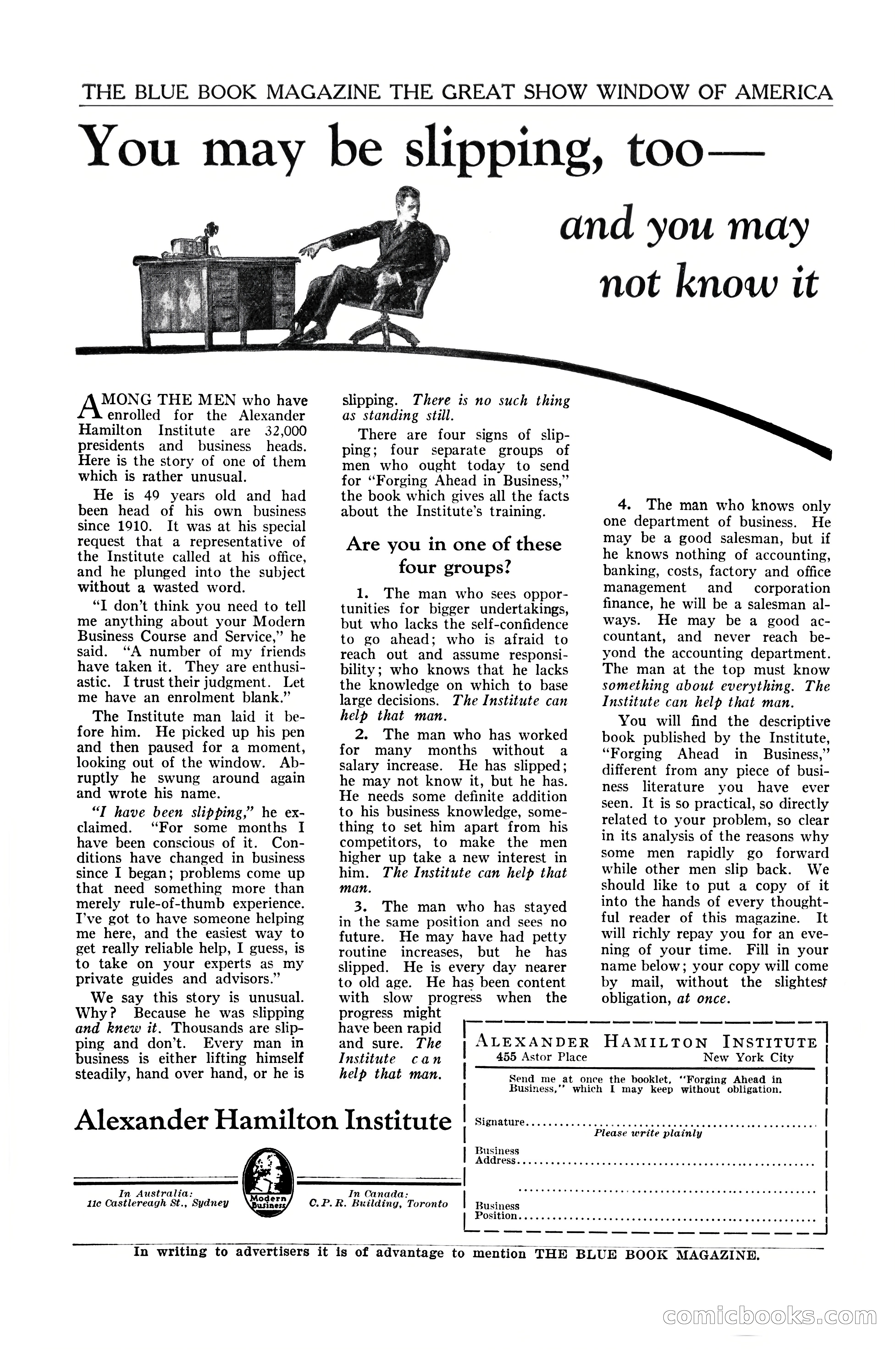 The Blue Book Magazine, January 1926 — page 6 of 208