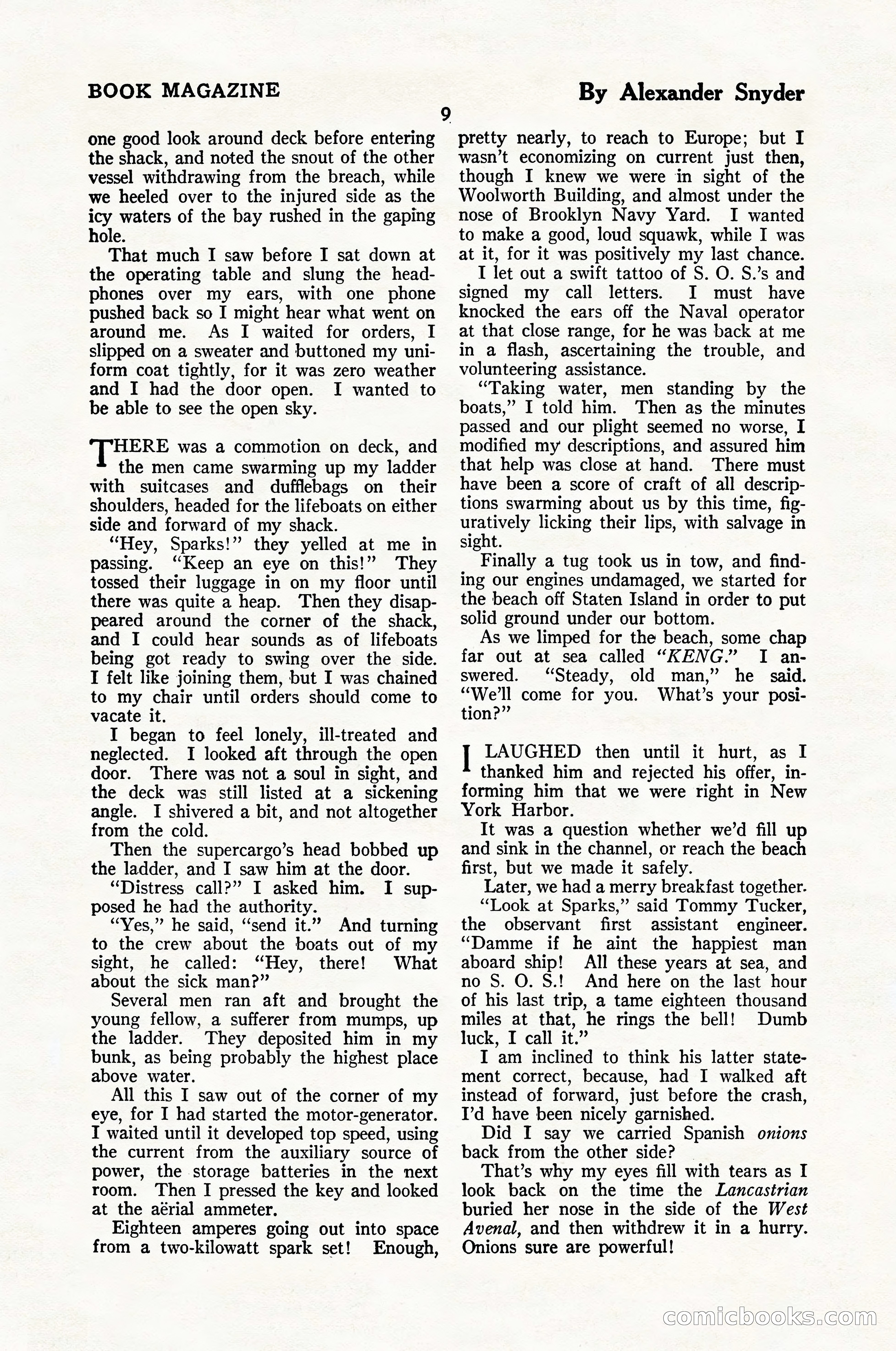 The Blue Book Magazine, January 1926 — page 11 of 208