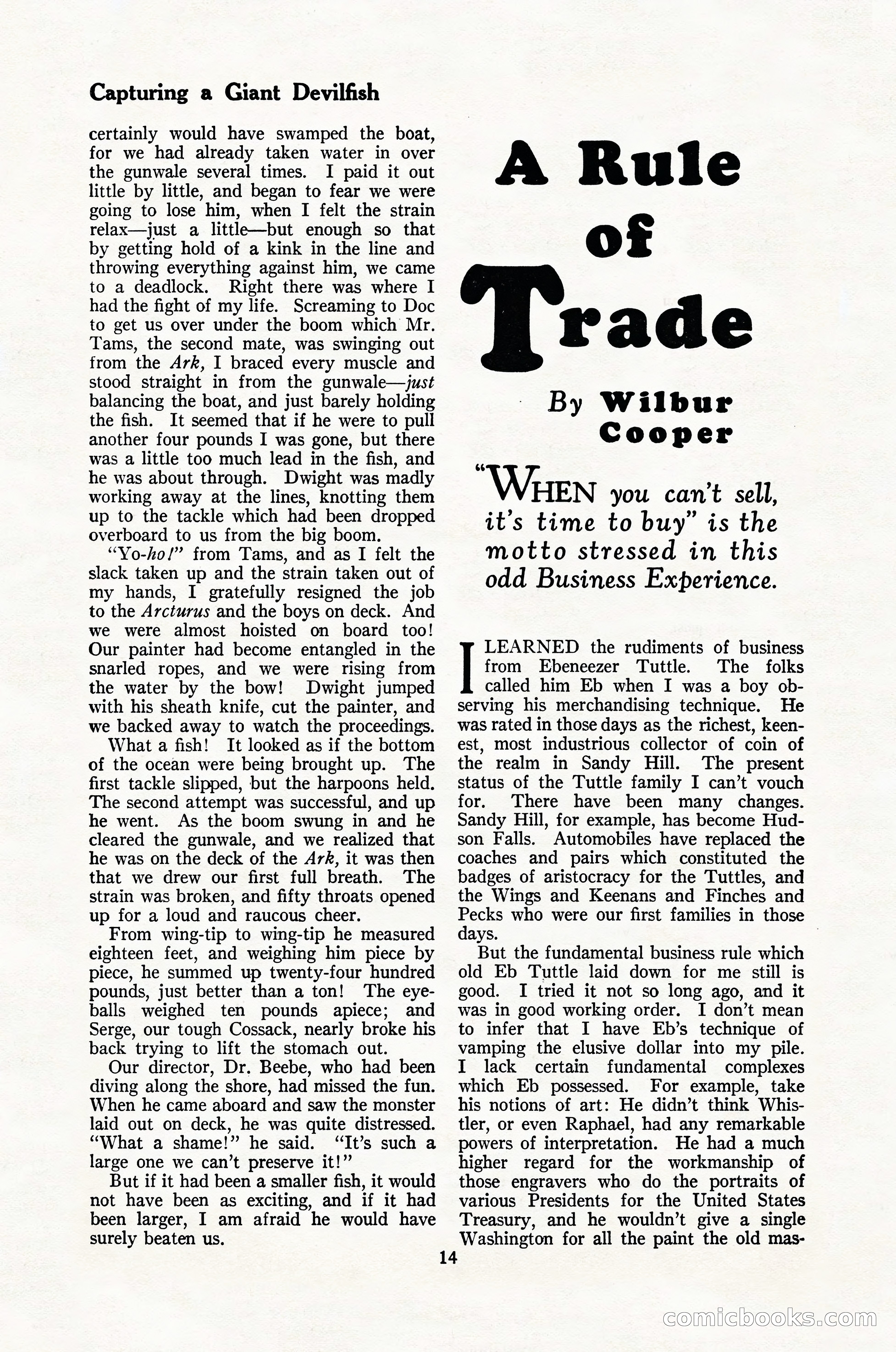 The Blue Book Magazine, January 1926 — page 16 of 208