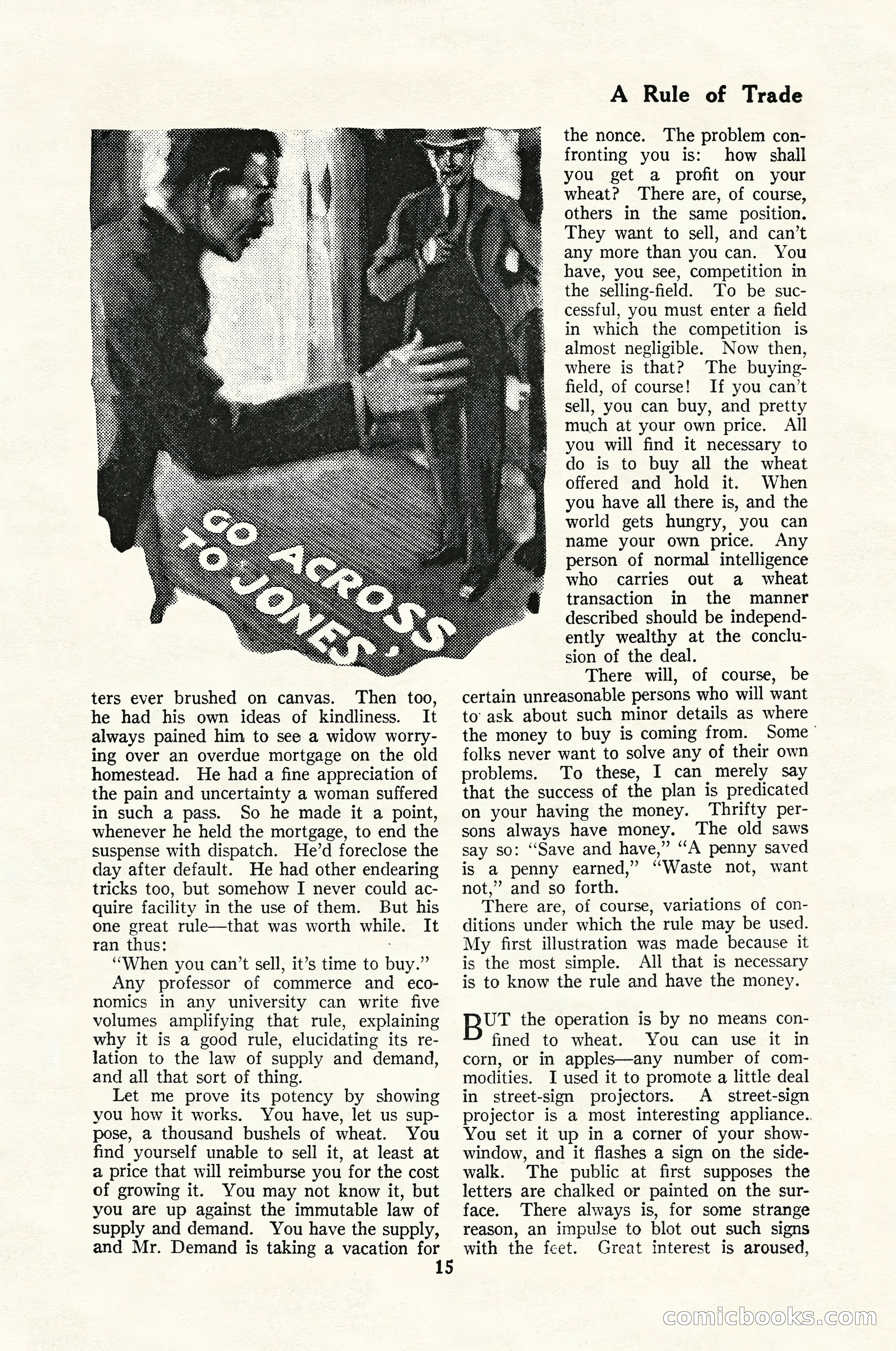 The Blue Book Magazine, January 1926 — page 17 of 208