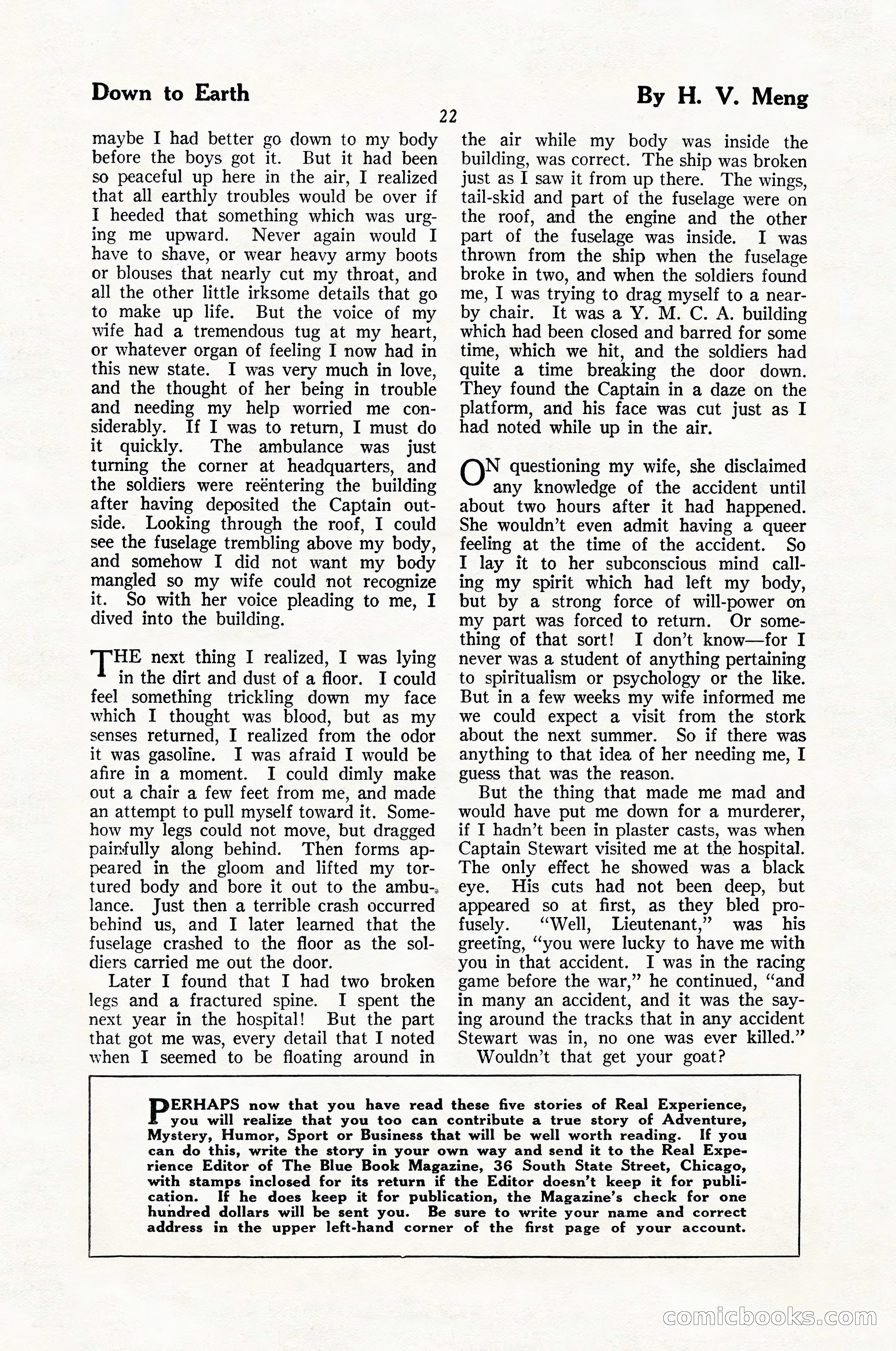 The Blue Book Magazine, January 1926 — page 24 of 208