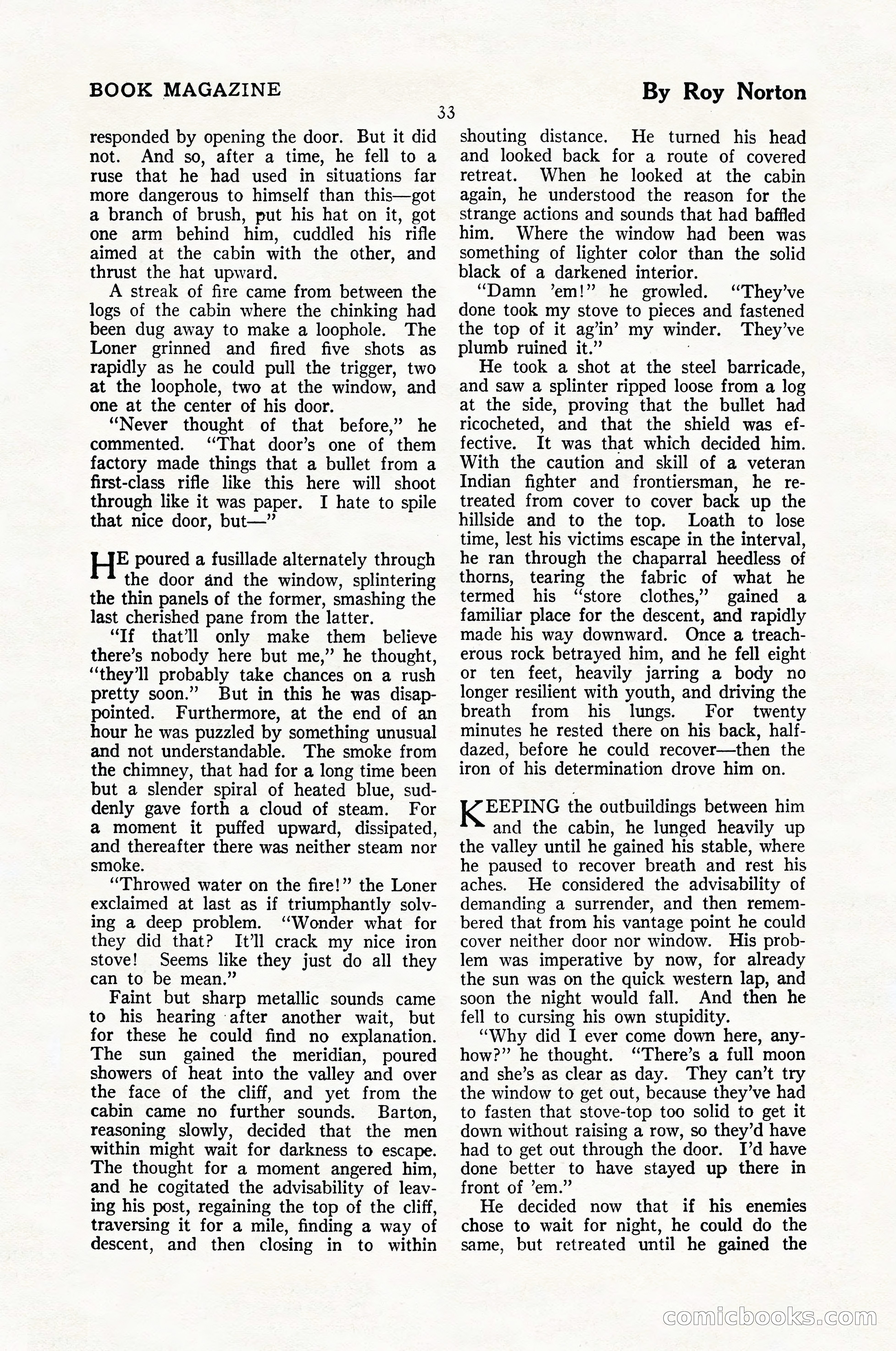 The Blue Book Magazine, January 1926 — page 35 of 208