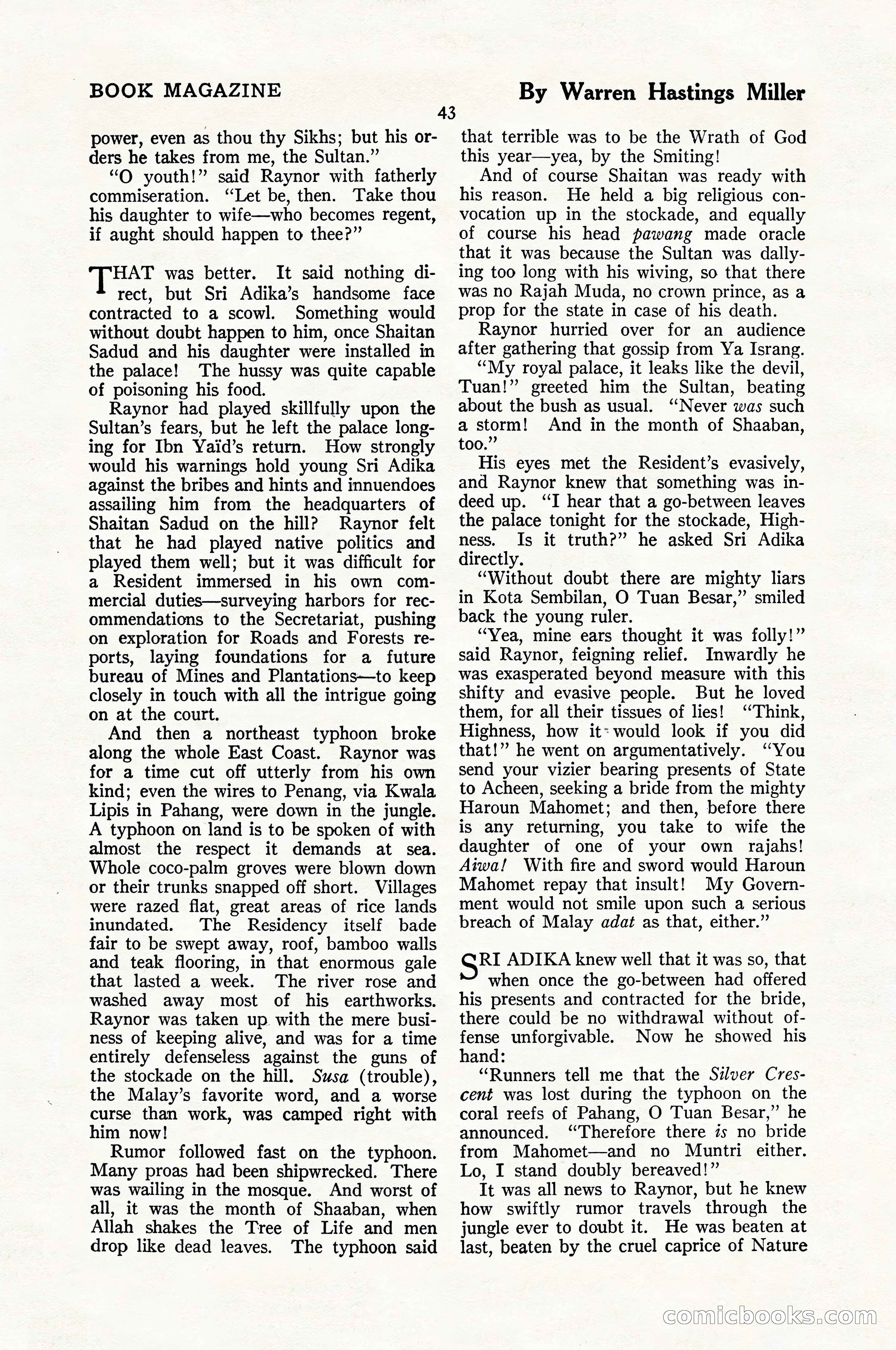 The Blue Book Magazine, January 1926 — page 45 of 208