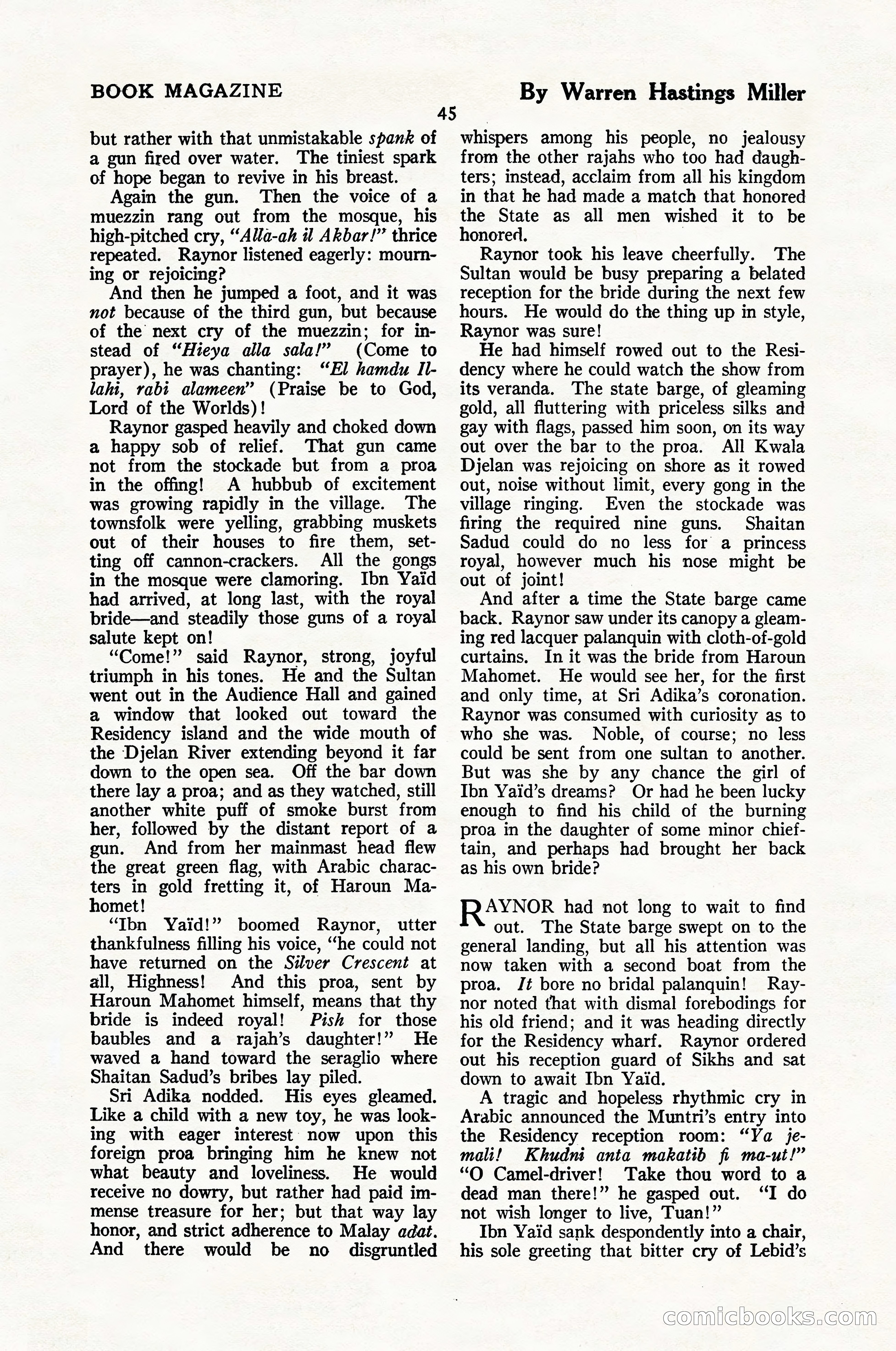 The Blue Book Magazine, January 1926 — page 47 of 208
