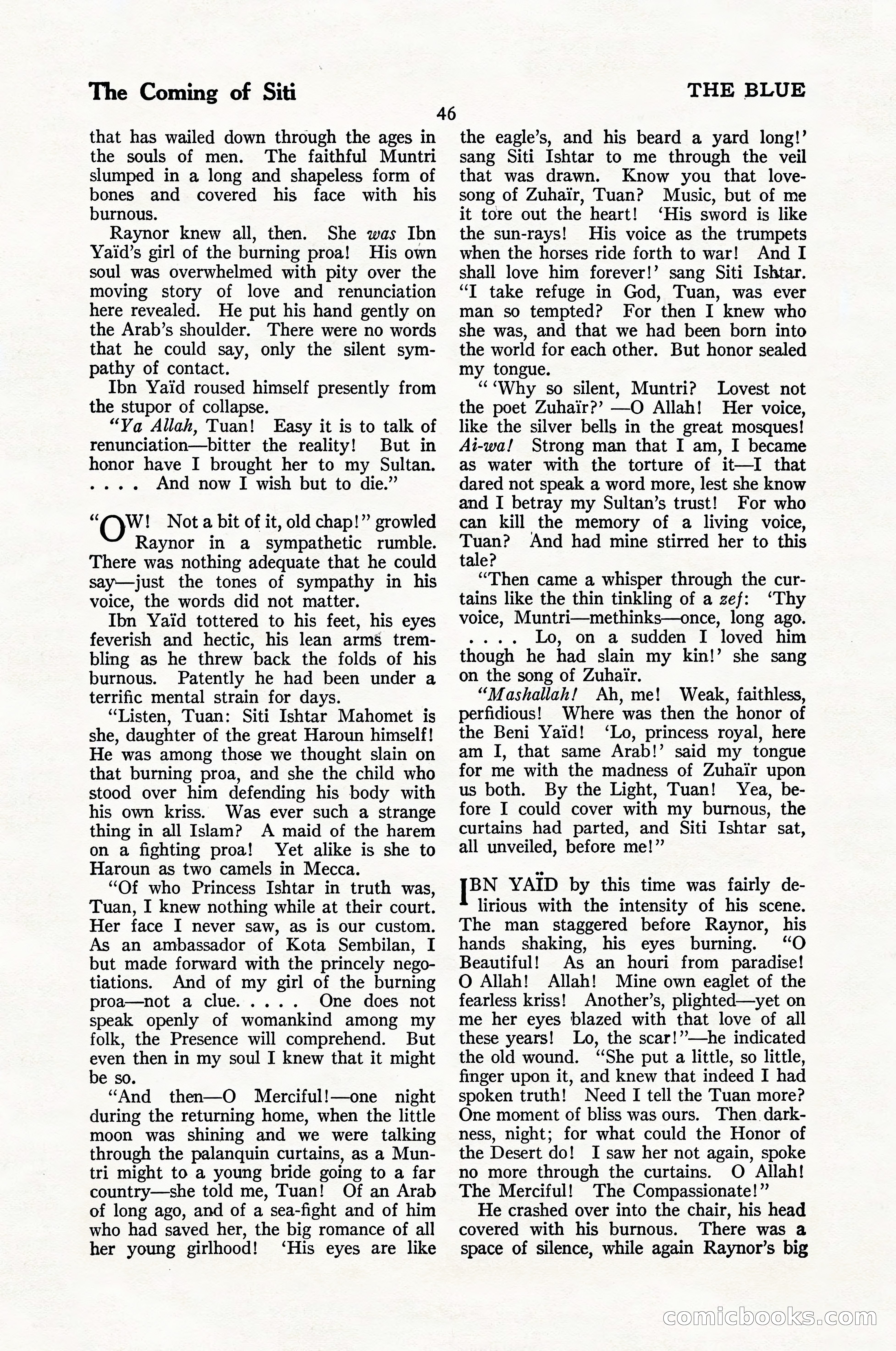 The Blue Book Magazine, January 1926 — page 48 of 208