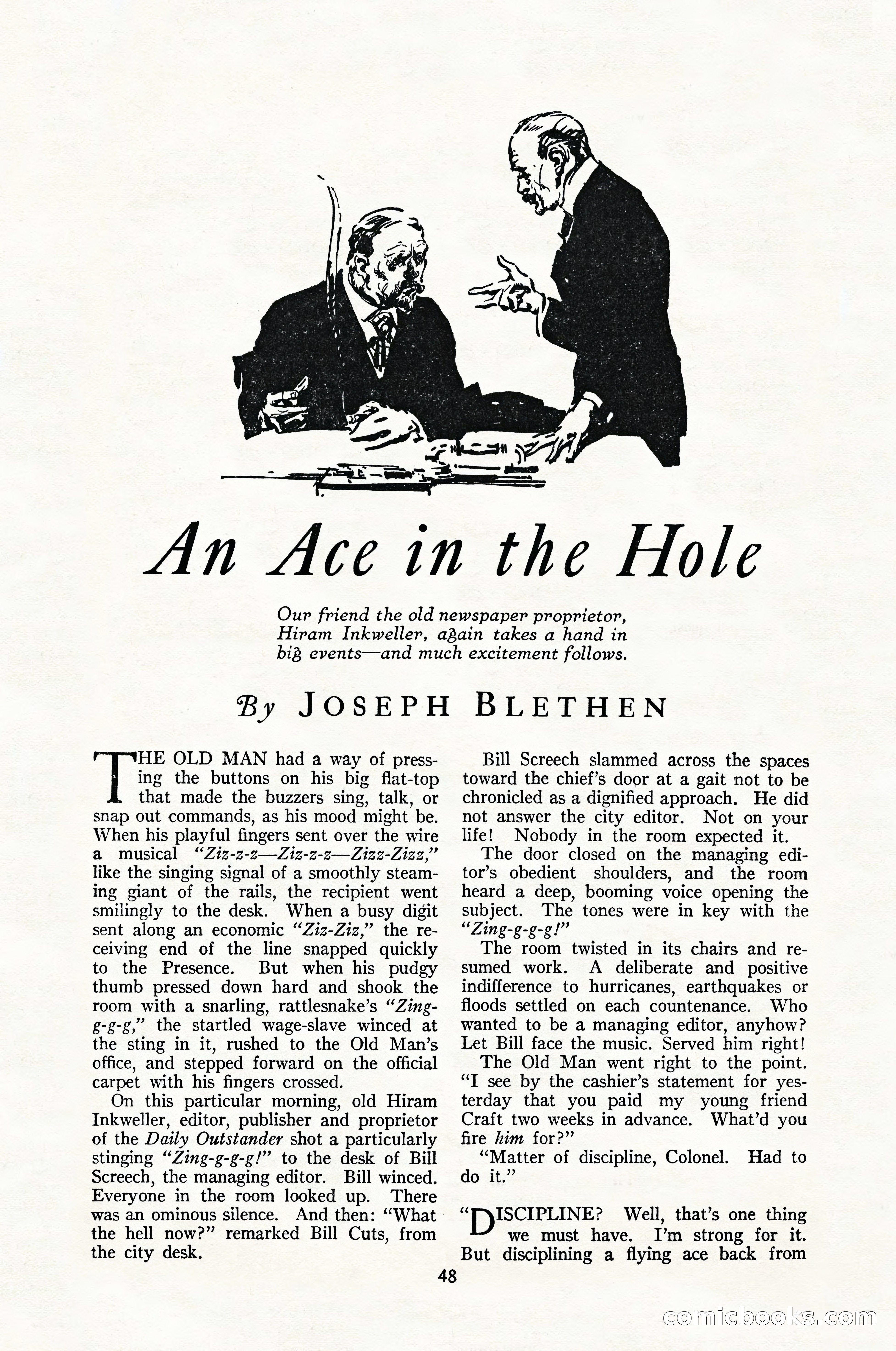 The Blue Book Magazine, January 1926 — page 50 of 208