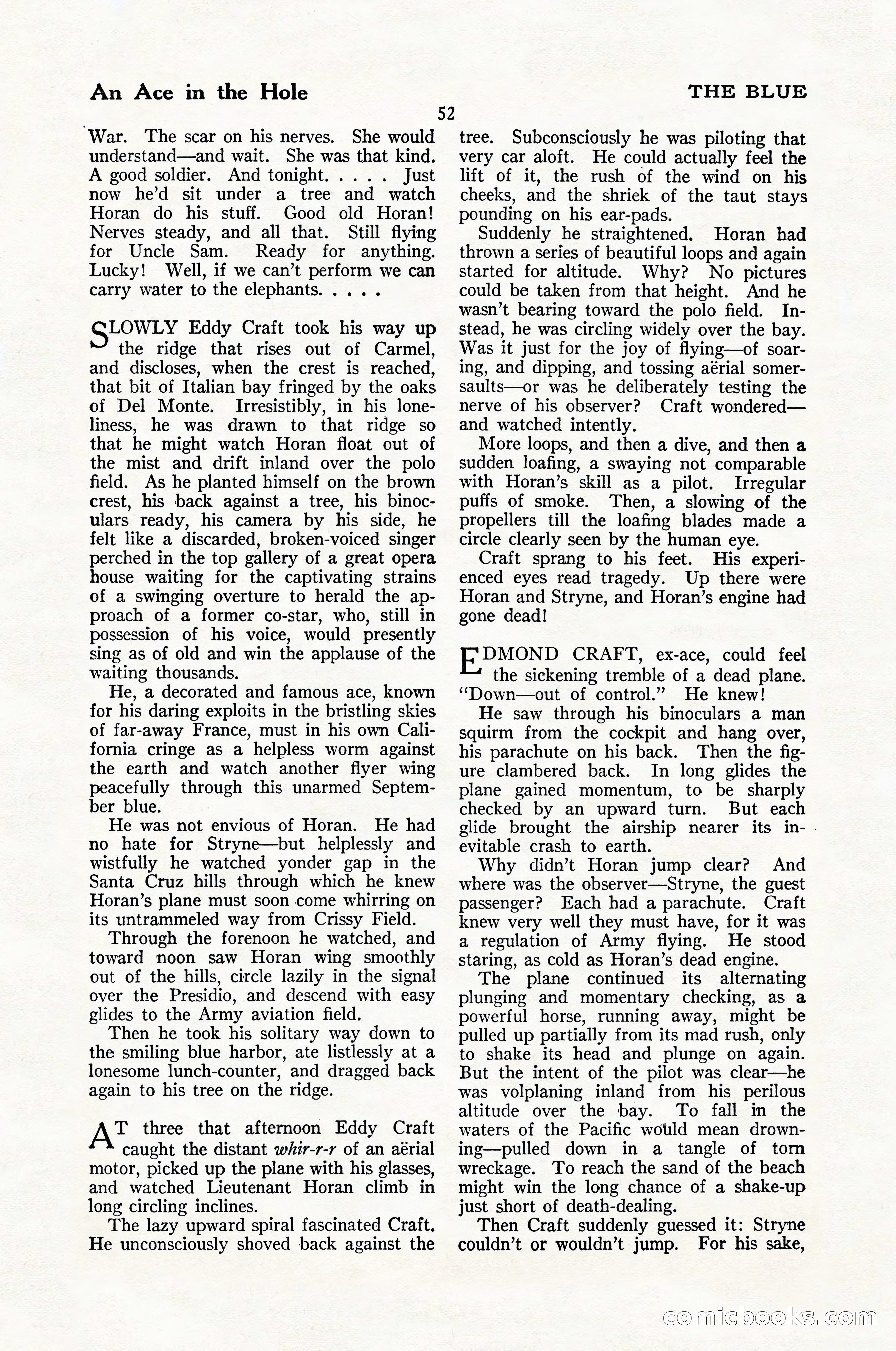 The Blue Book Magazine, January 1926 — page 54 of 208