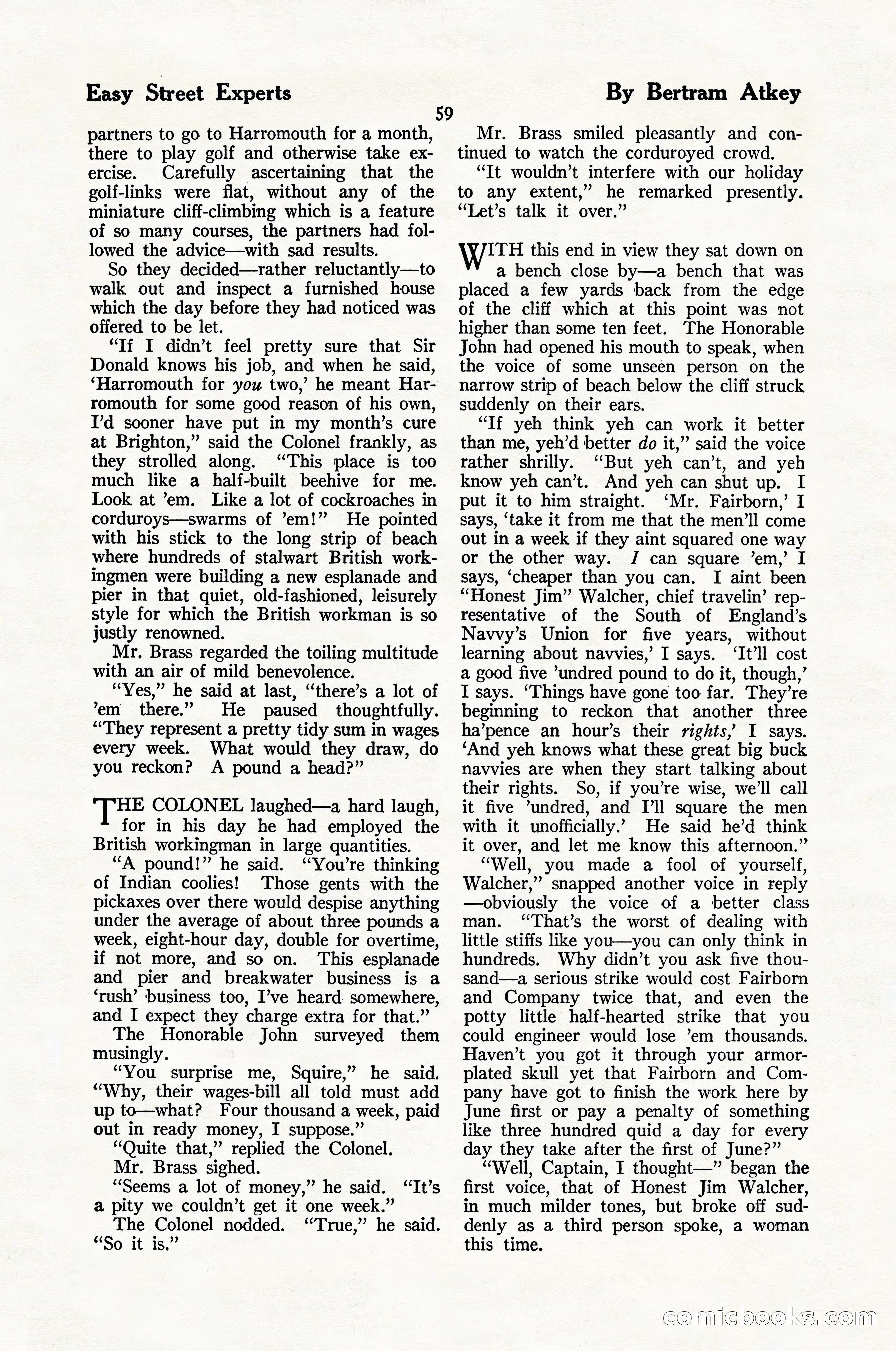 The Blue Book Magazine, January 1926 — page 61 of 208