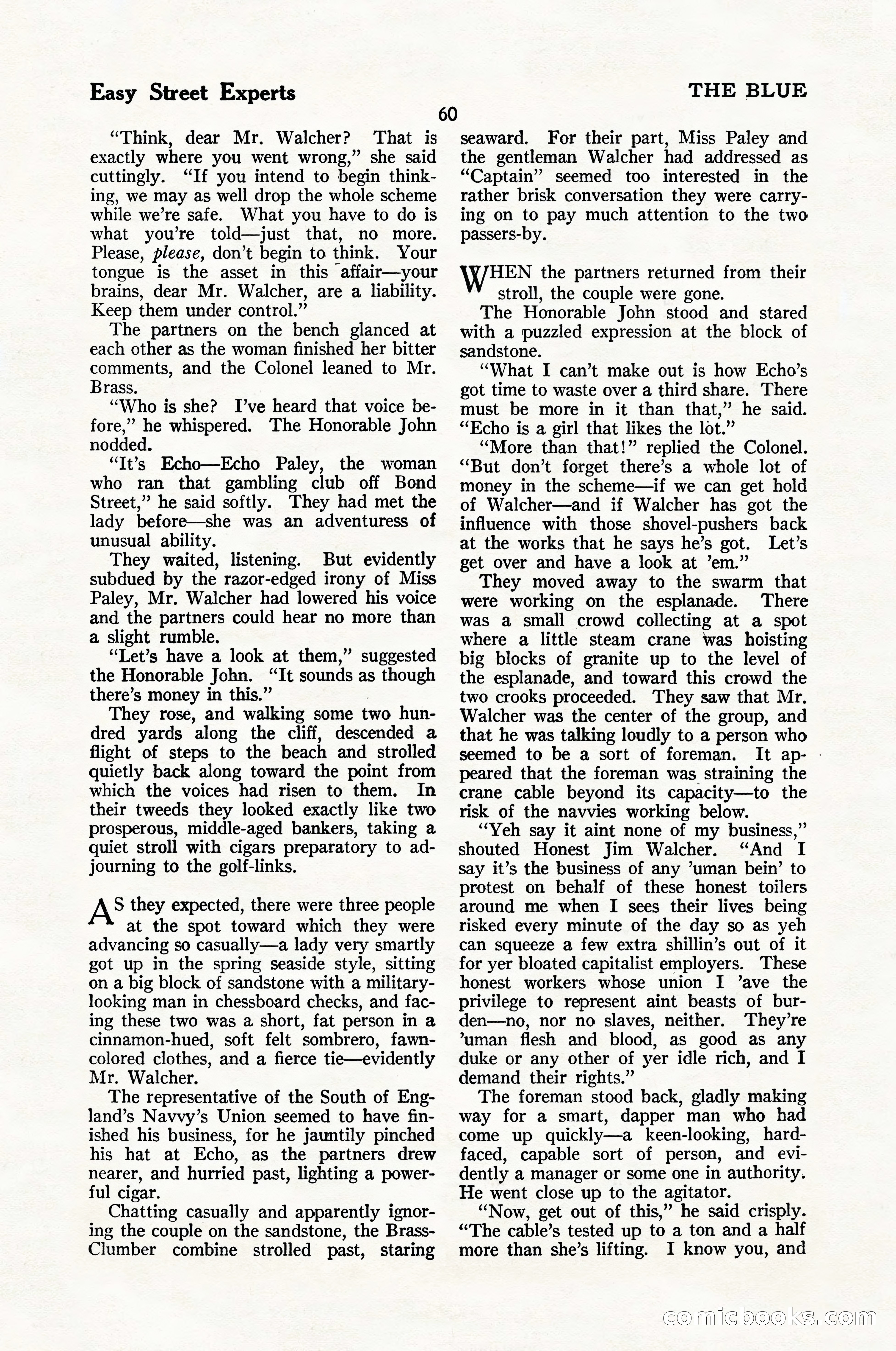 The Blue Book Magazine, January 1926 — page 62 of 208