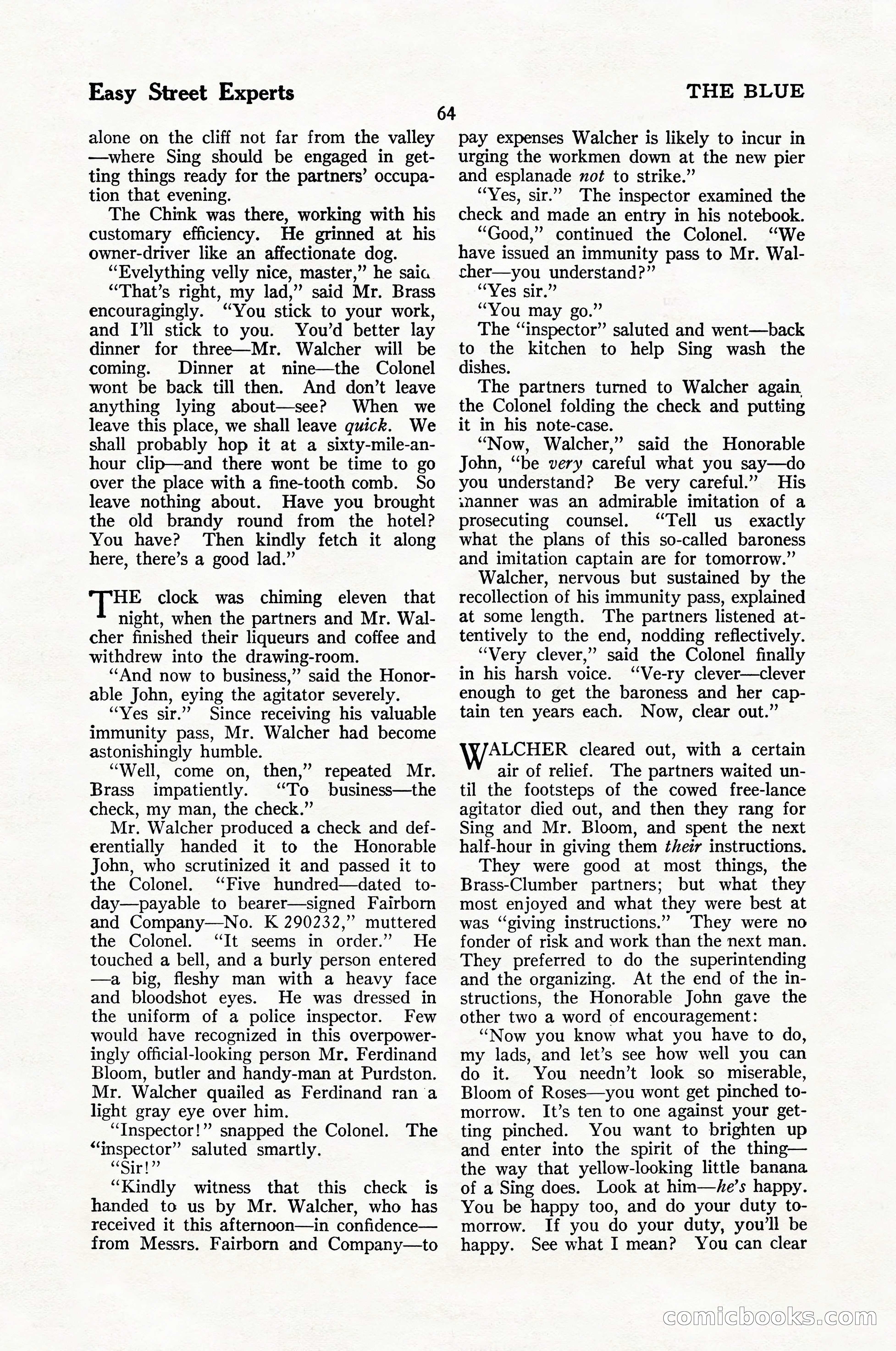 The Blue Book Magazine, January 1926 — page 66 of 208