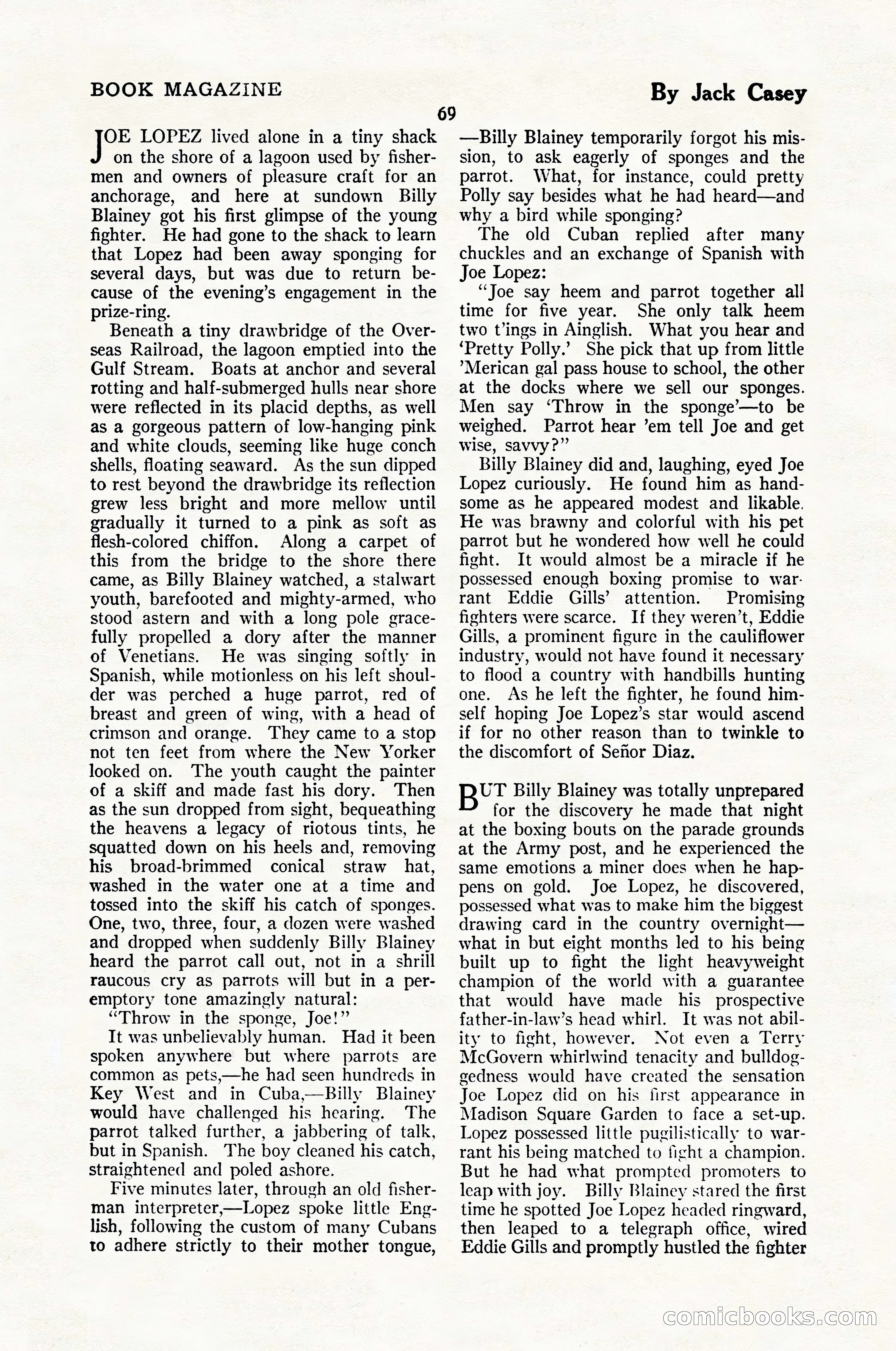 The Blue Book Magazine, January 1926 — page 71 of 208