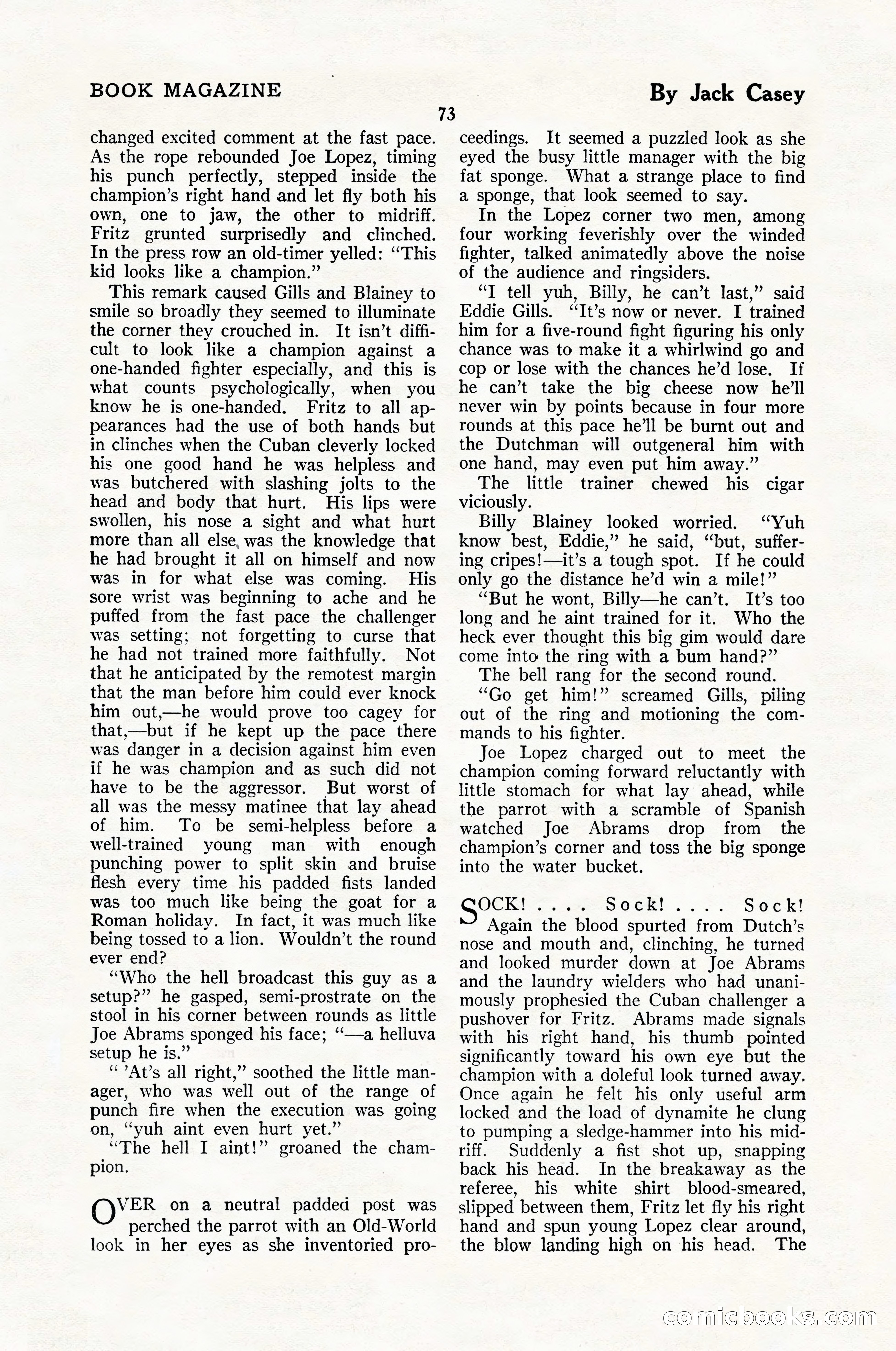 The Blue Book Magazine, January 1926 — page 75 of 208