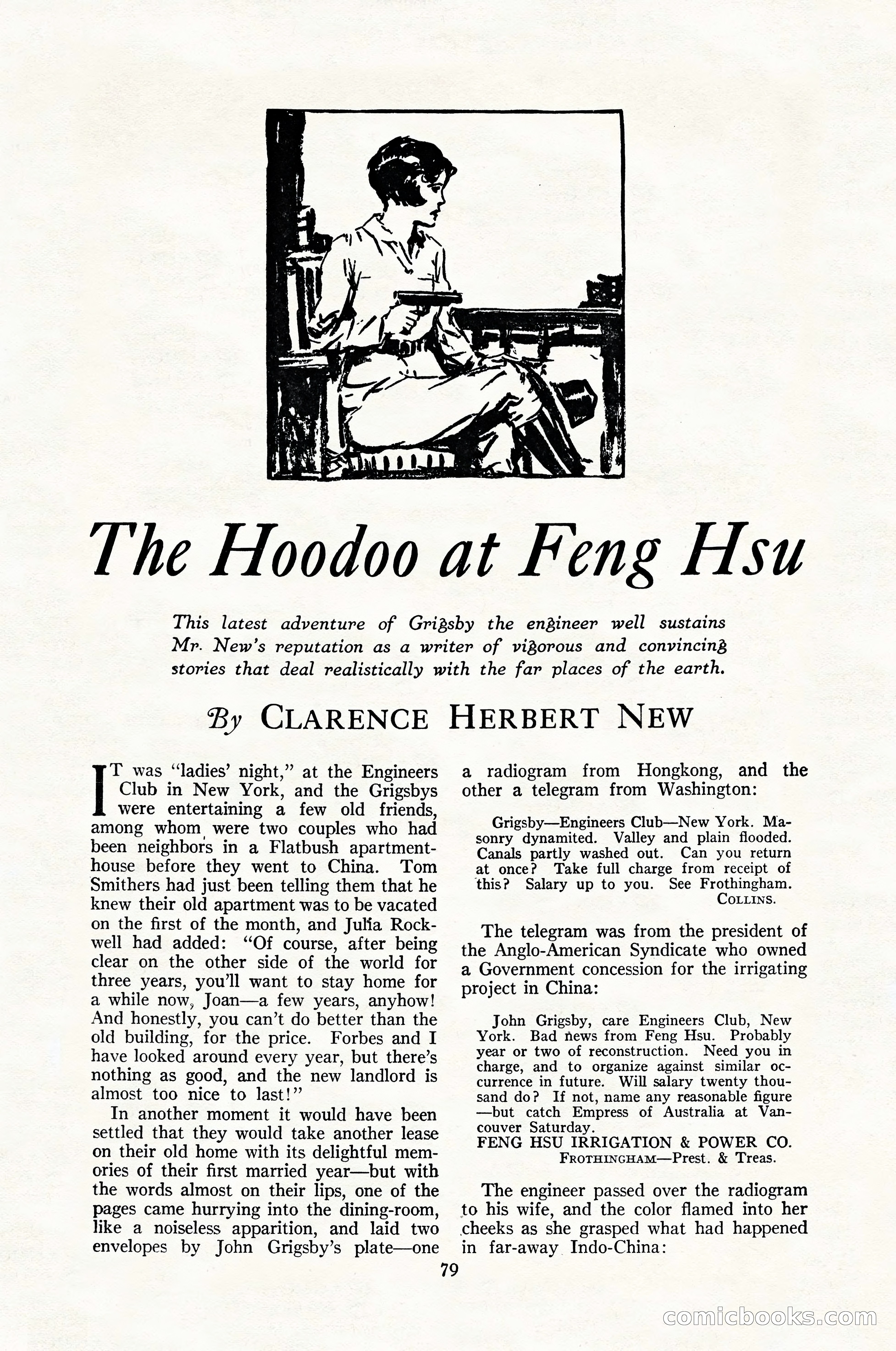 The Blue Book Magazine, January 1926 — page 81 of 208