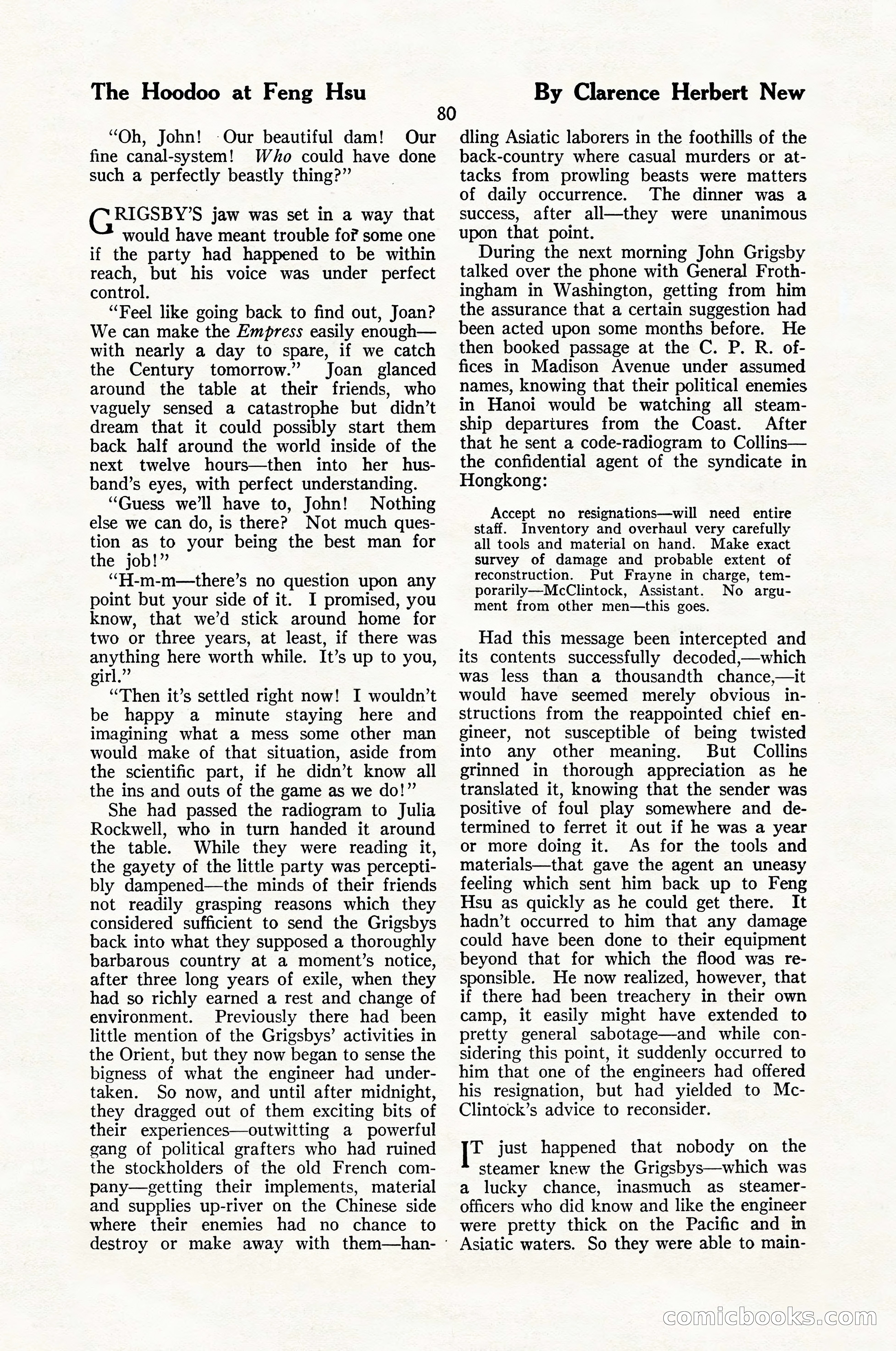 The Blue Book Magazine, January 1926 — page 82 of 208