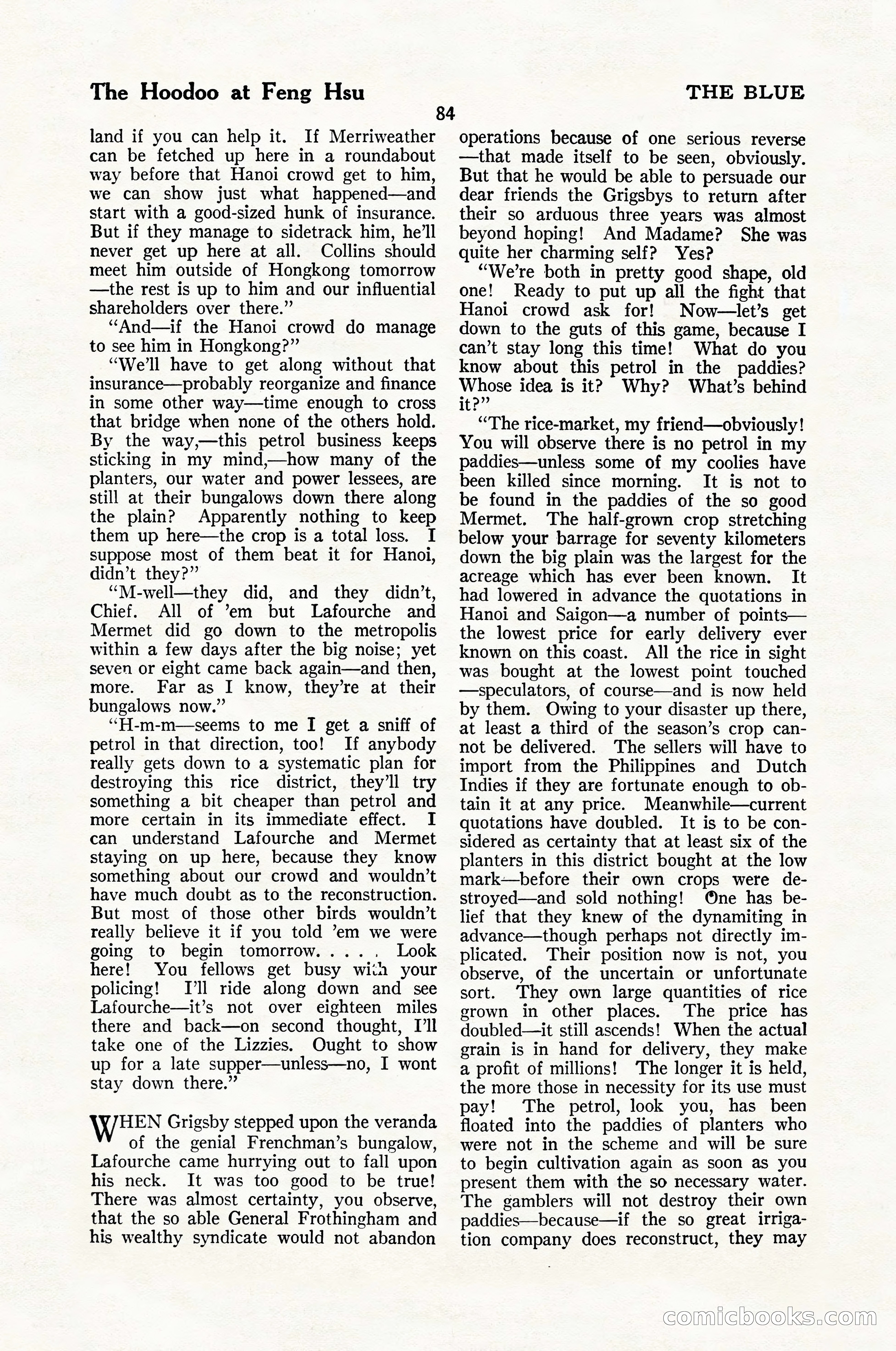The Blue Book Magazine, January 1926 — page 86 of 208