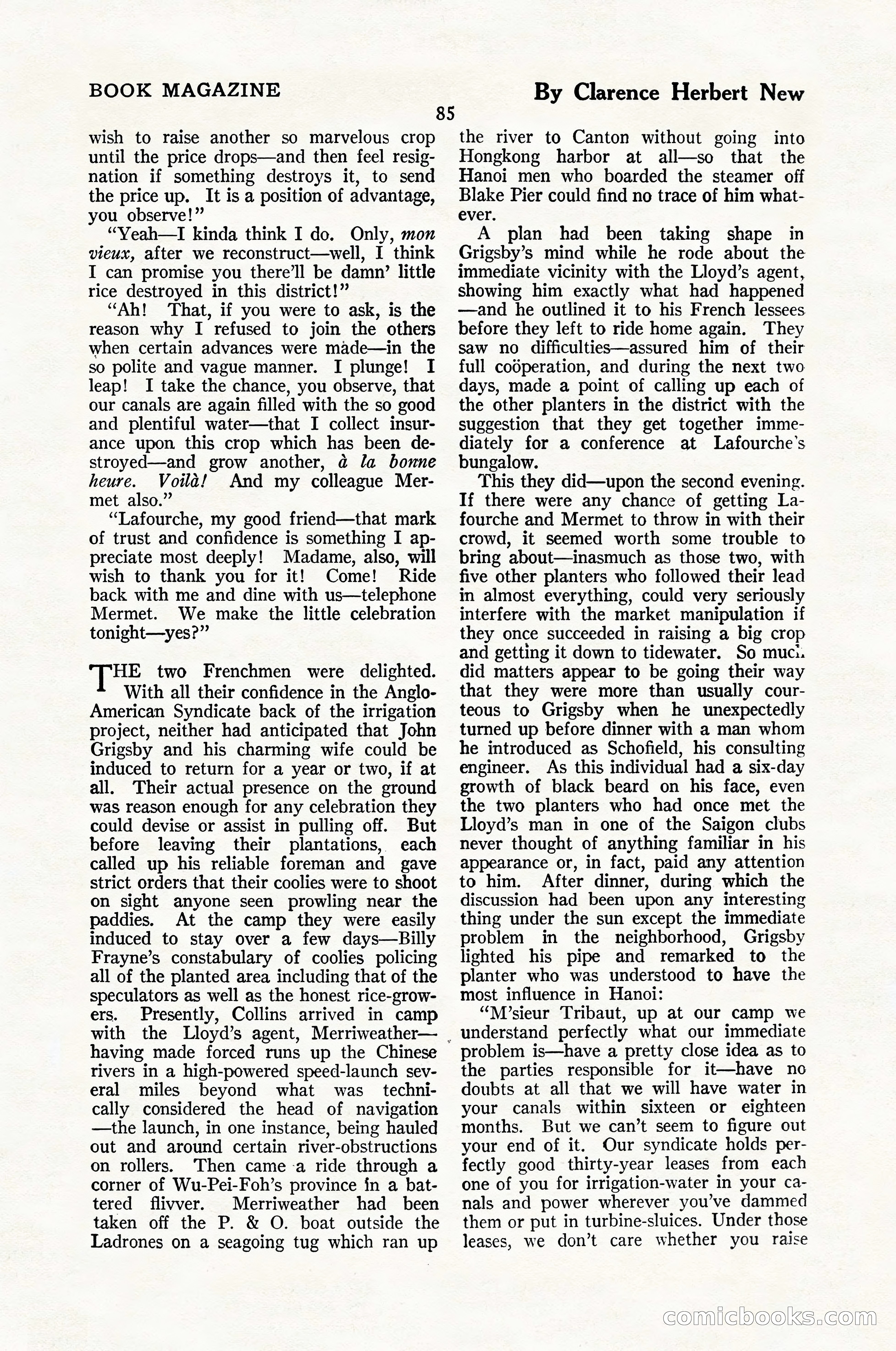 The Blue Book Magazine, January 1926 — page 87 of 208