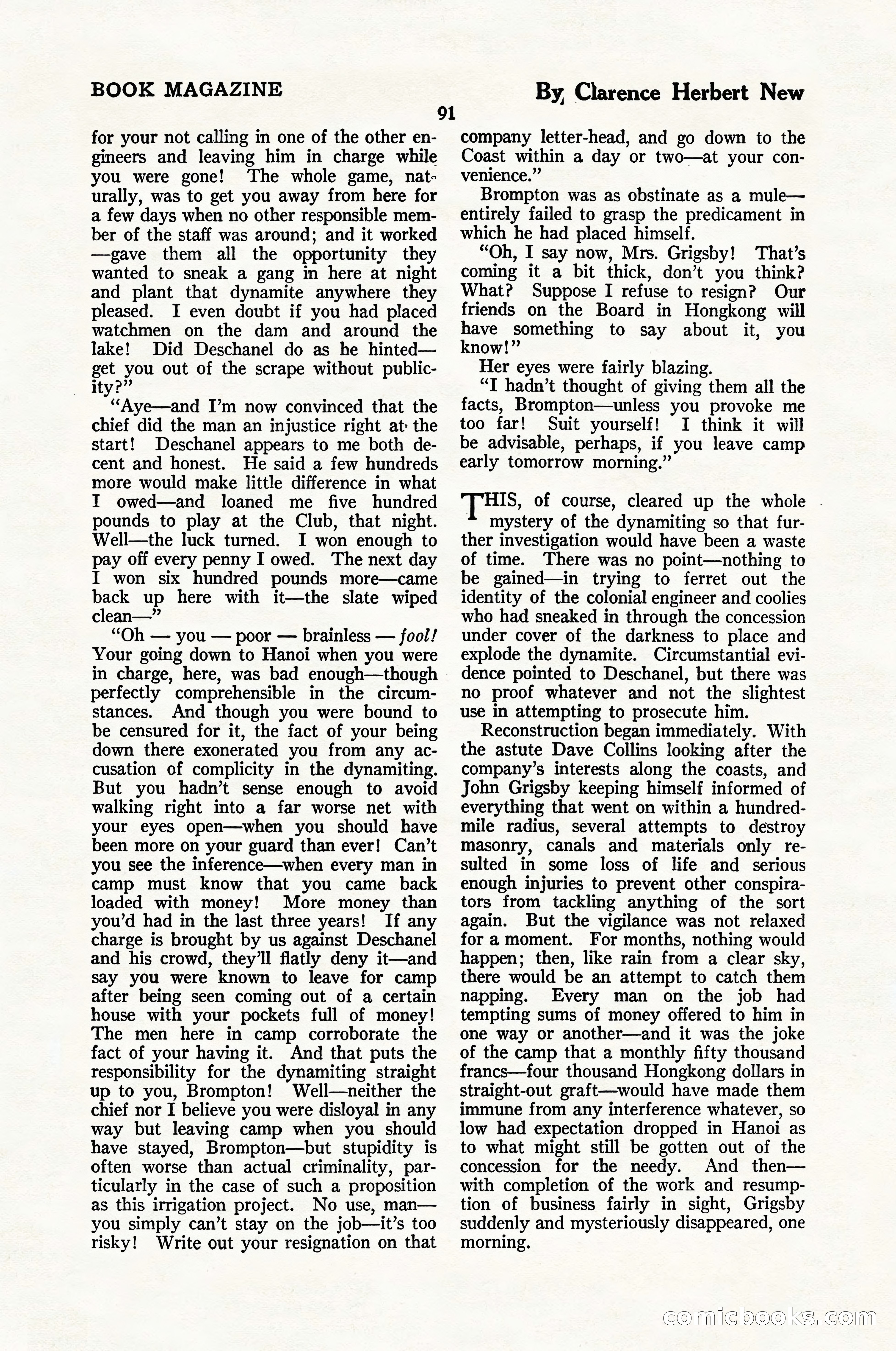 The Blue Book Magazine, January 1926 — page 93 of 208